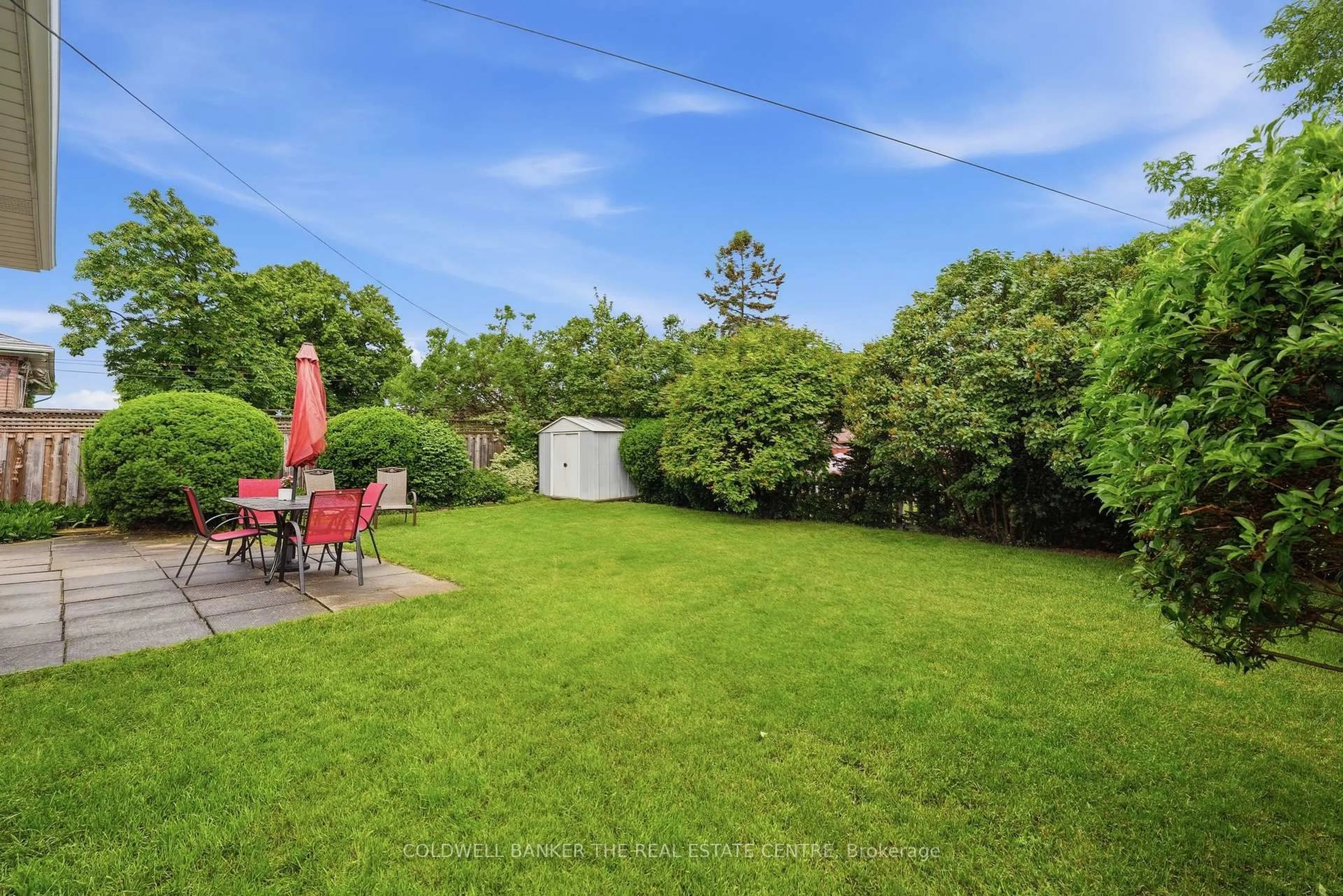 A pic from outside/outdoor area/front of a property/back of a property/a pic from drone, forest/trees view for 40 Benway Dr, Toronto Ontario M9W 1Z3