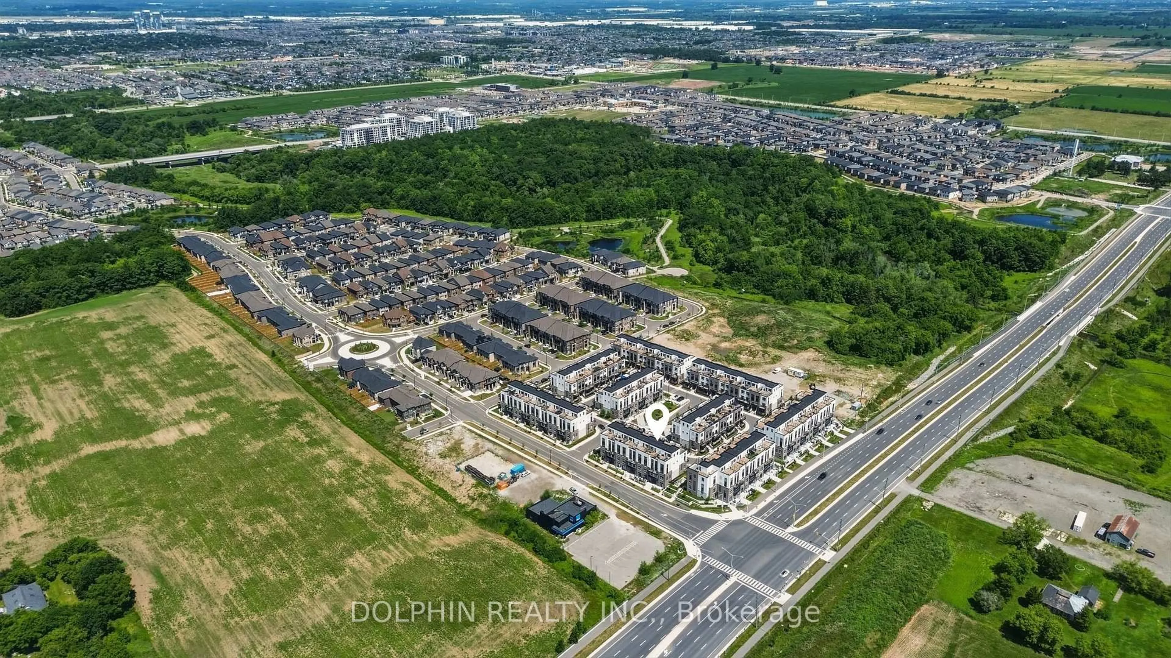 A pic from outside/outdoor area/front of a property/back of a property/a pic from drone, street for 1589 Rose Way #106, Milton Ontario L9E 1N4