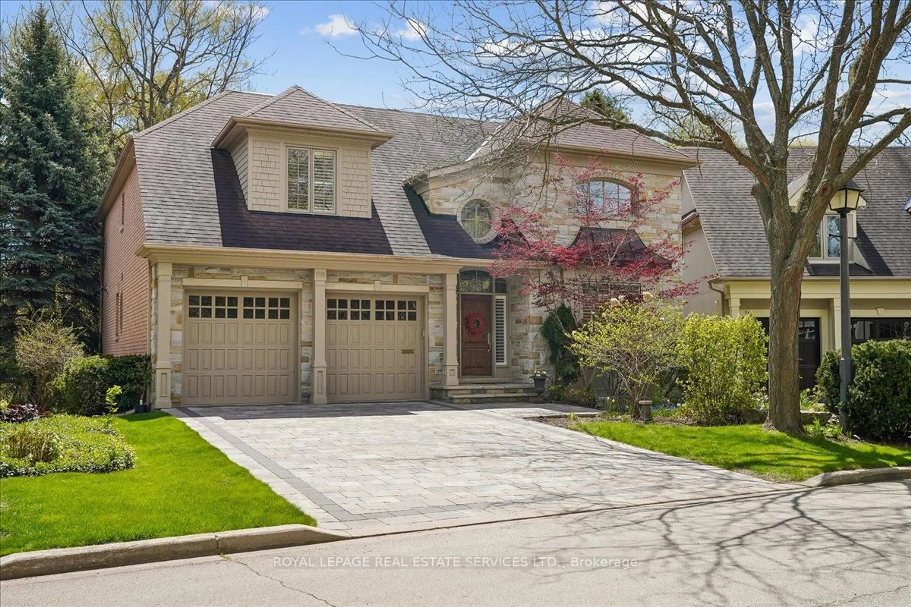 Home with brick exterior material, street for 1726 The Pines, Mississauga Ontario L5J 4V5