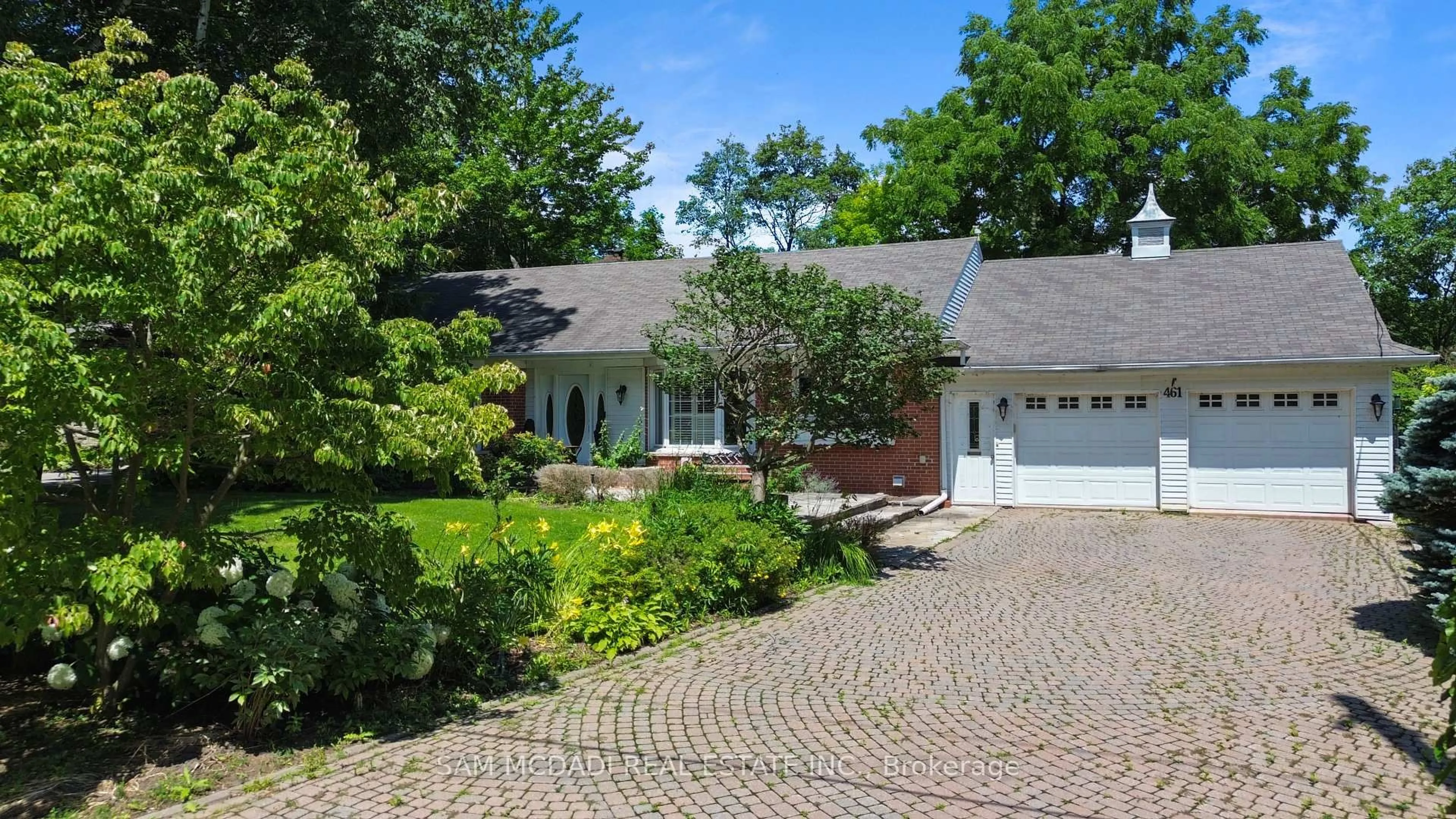 Home with brick exterior material, street for 461 Temagami Cres, Mississauga Ontario L5H 1S9