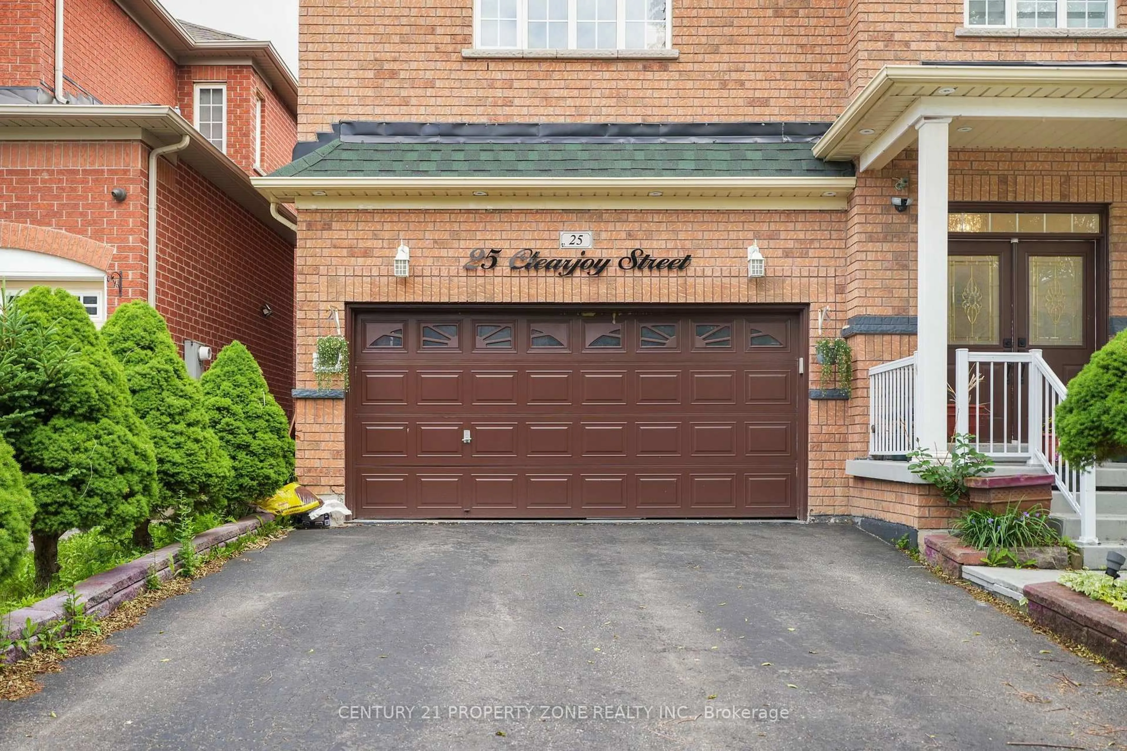 Home with brick exterior material, street for 25 Clearjoy St, Brampton Ontario L6V 4N6