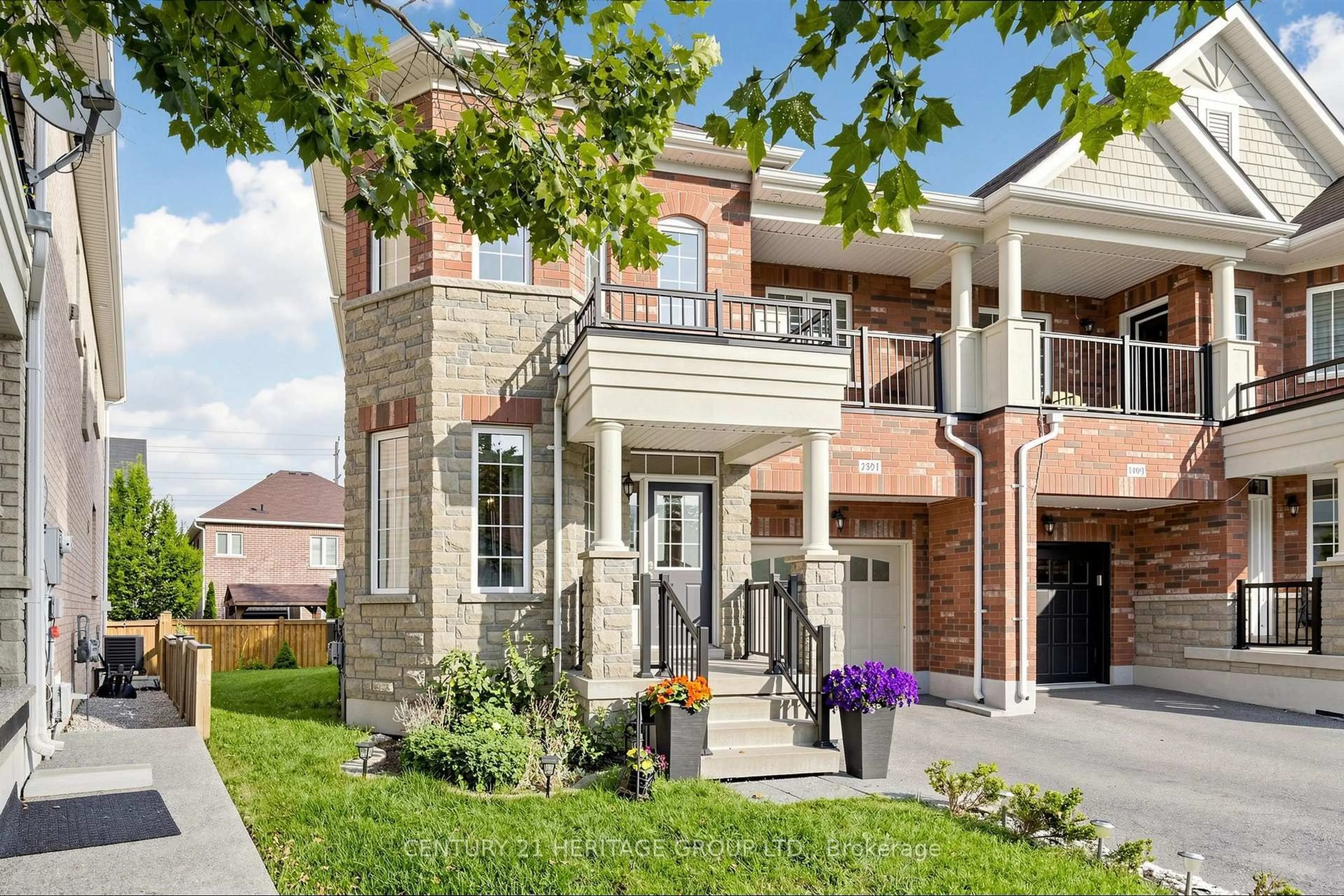 Home with brick exterior material, street for 1491 Haws Cres, Milton Ontario L9T 8V1