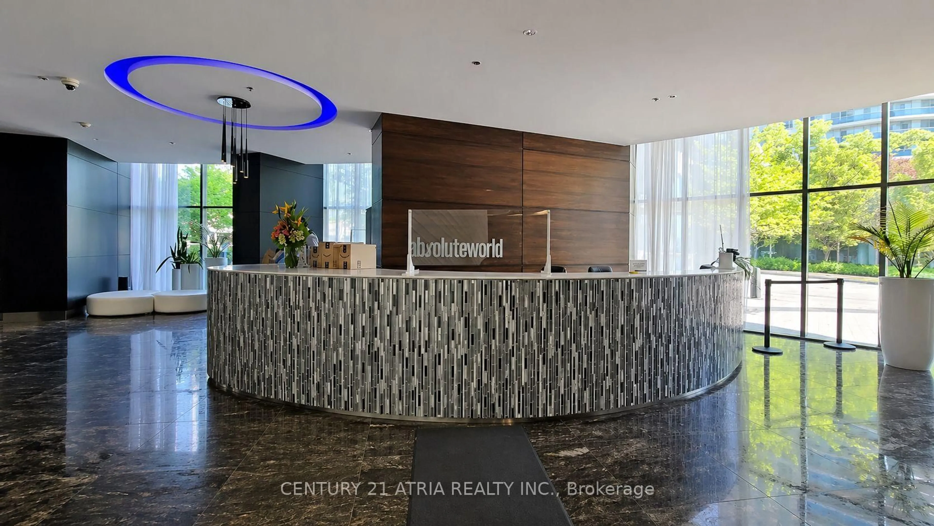Lobby for 50 Absolute Ave #1101, Mississauga Ontario L4Z 0A4