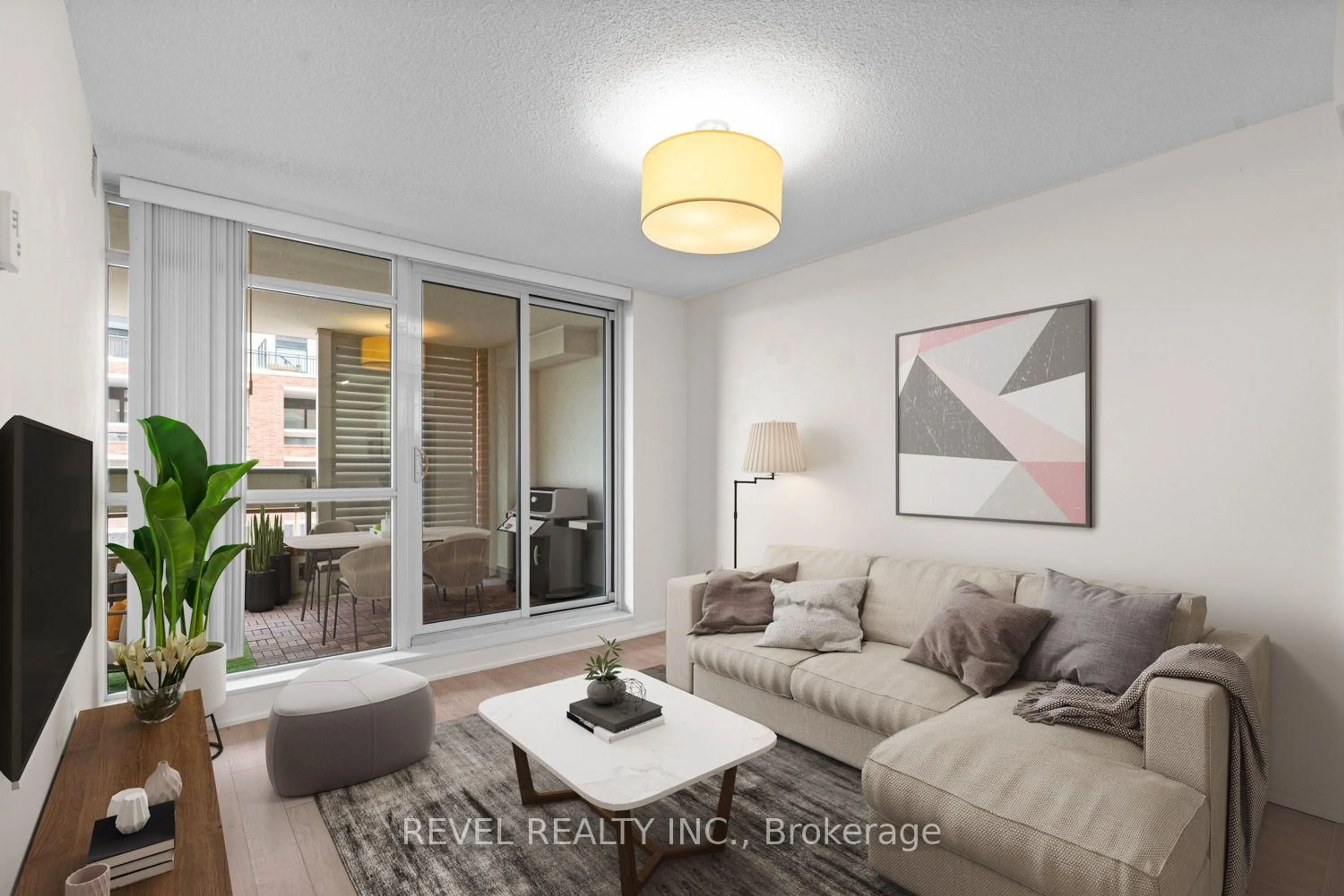 Living room with furniture, unknown for 830 Lawrence Ave #510, Toronto Ontario M6A 0B6