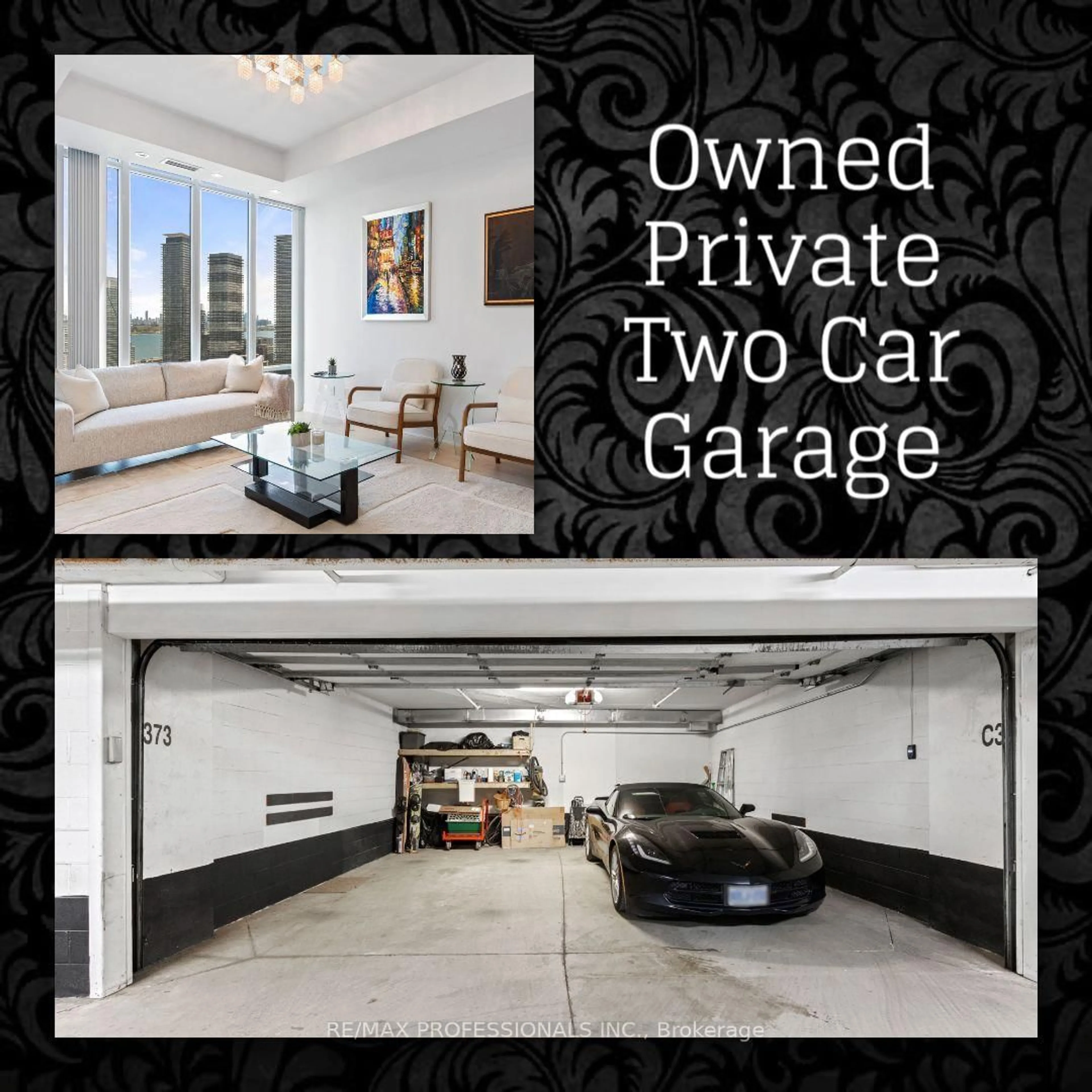 Indoor garage for 88 Park Lawn Rd #LPH2906, Toronto Ontario M8Y 0B5