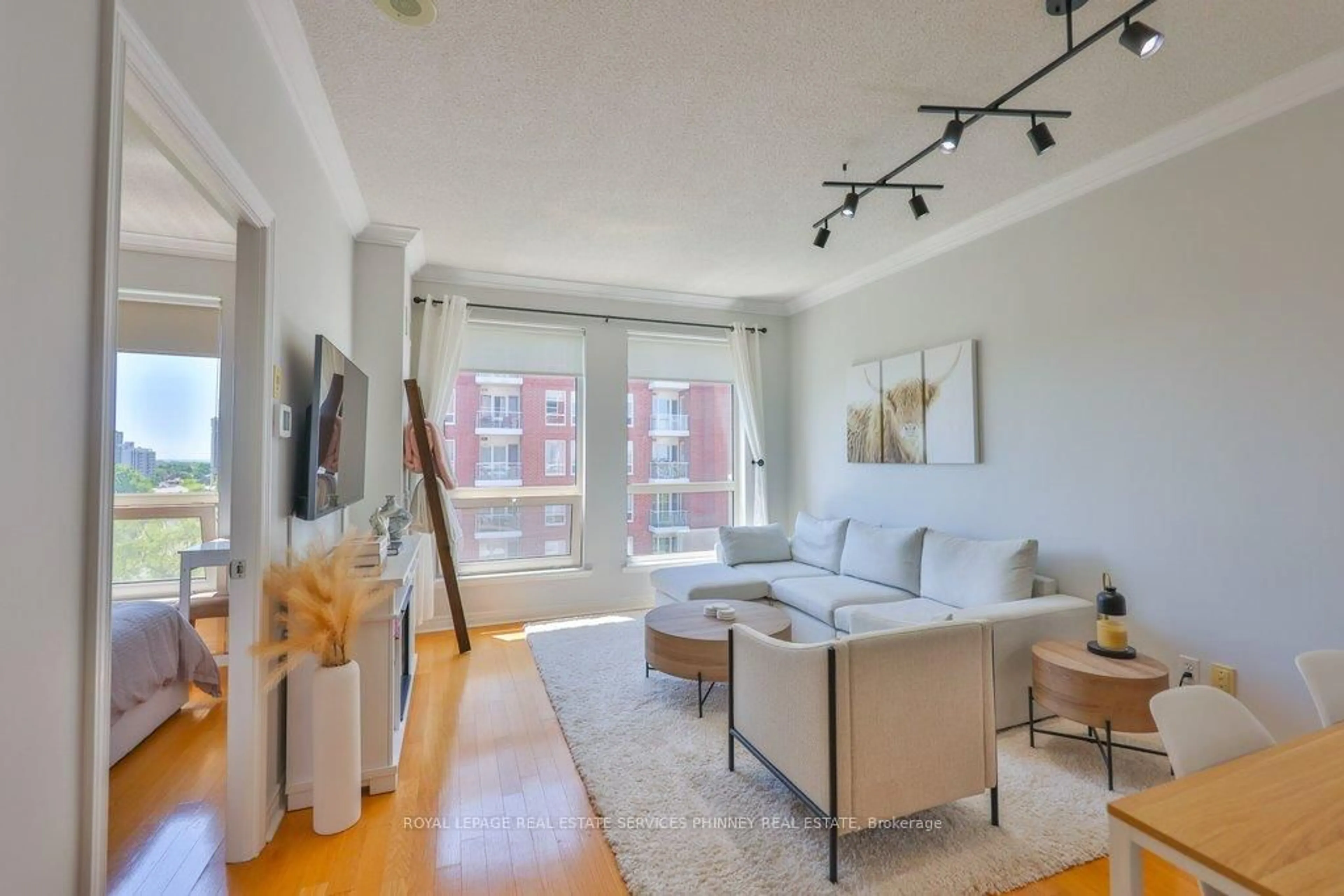 Living room with furniture, unknown for 50 Old Mill Rd #706, Oakville Ontario L6J 7W1