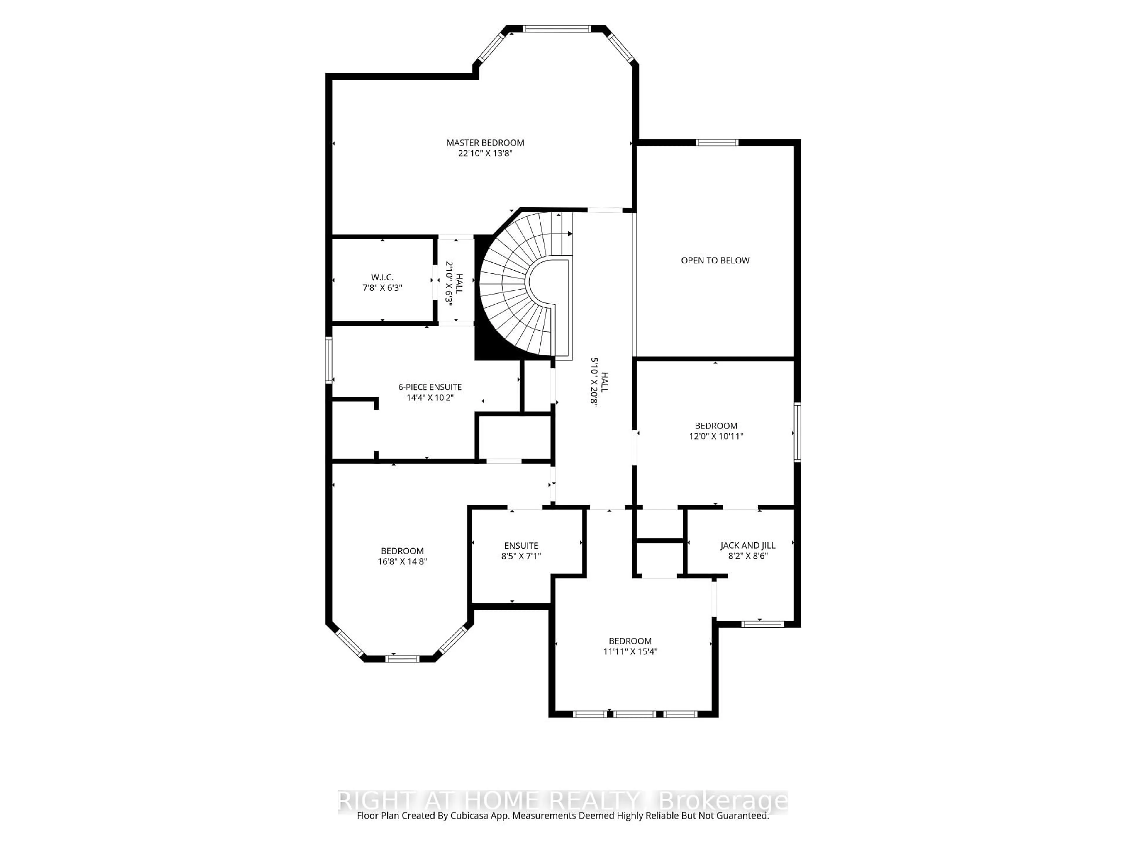 Floor plan for 2275 Whitecliffe Way, Oakville Ontario L6M 4W3