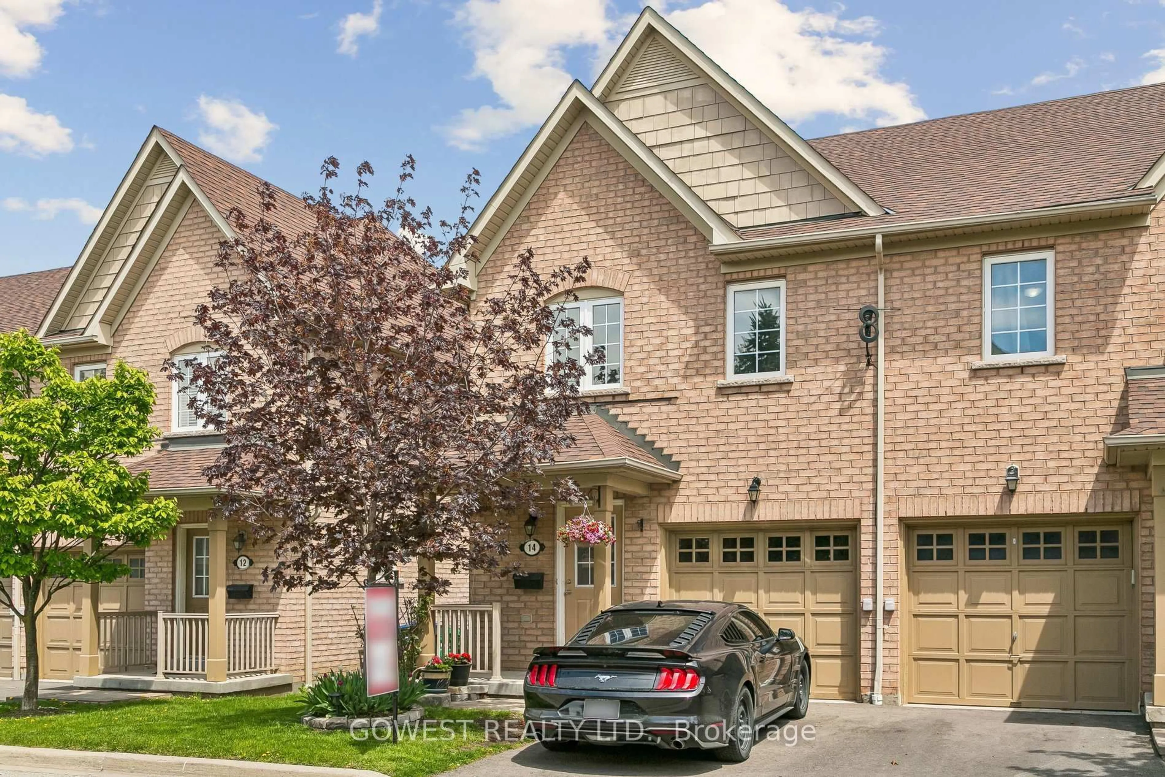 Home with brick exterior material, street for 3150 Erin Centre Blvd #14, Mississauga Ontario L5M 7Z2