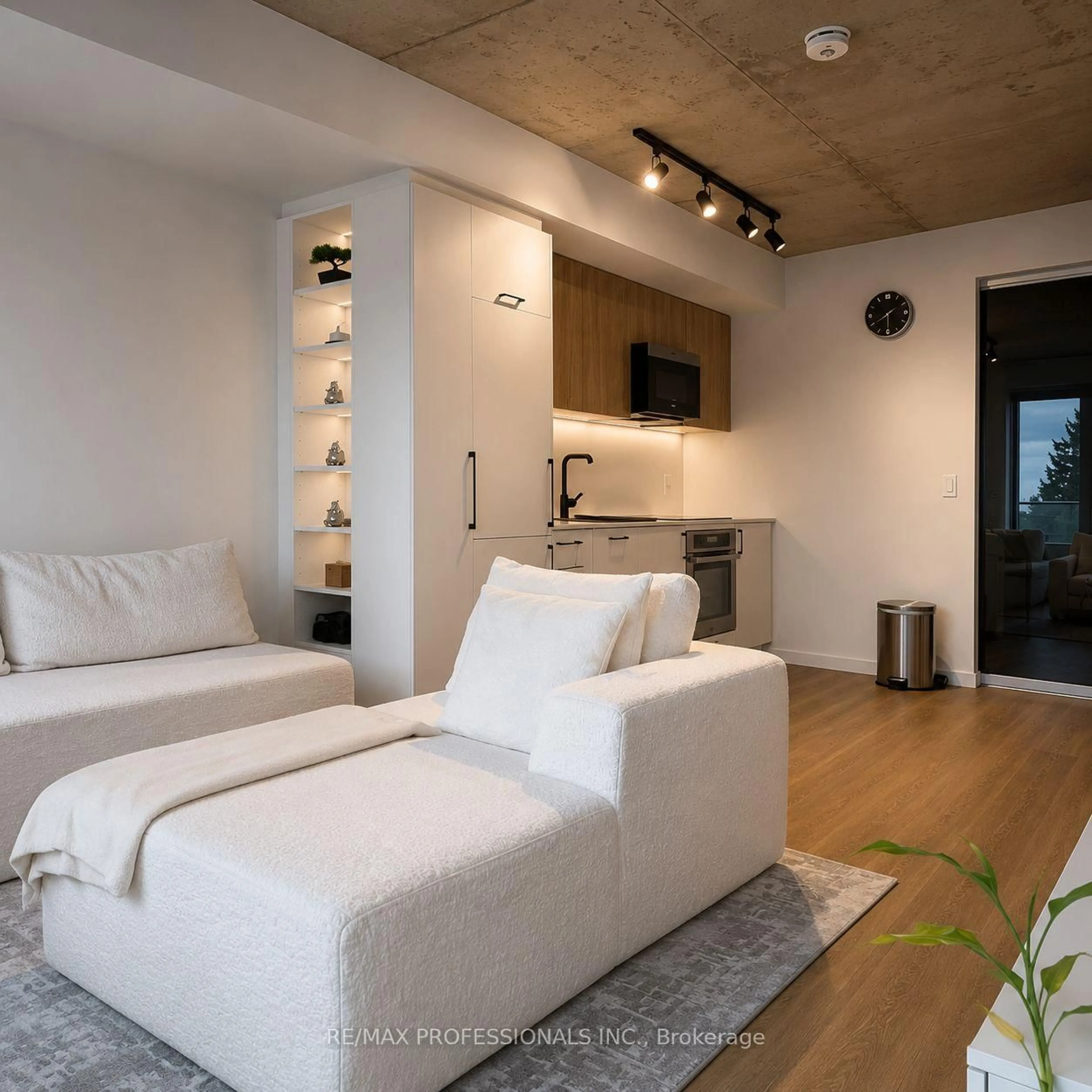 Living room with furniture, unknown for 689 The Queensway St #301, Toronto Ontario M8Y 1L1