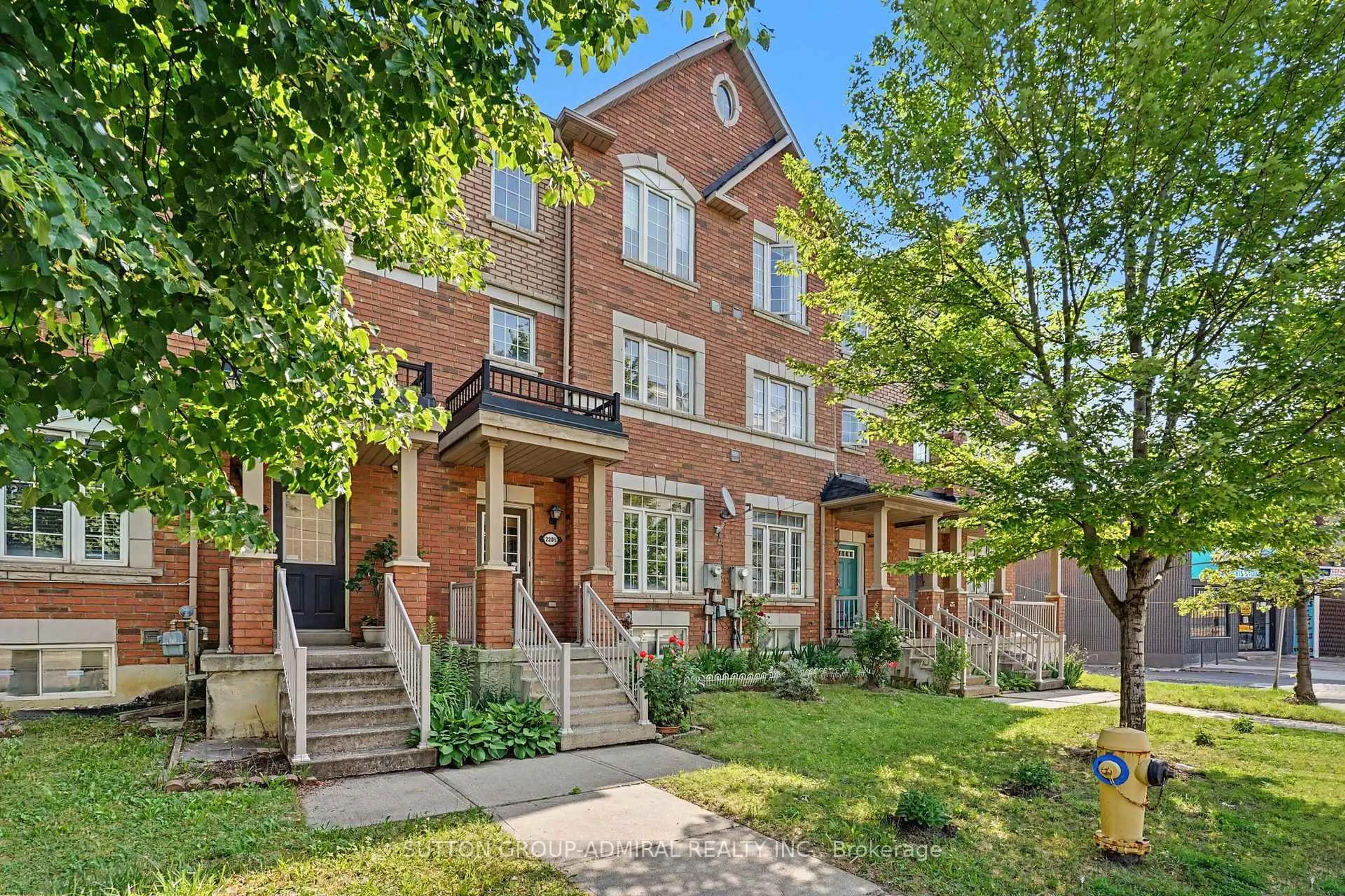Home with brick exterior material, street for 2205 Weston Rd #45, Toronto Ontario M9N 4A1