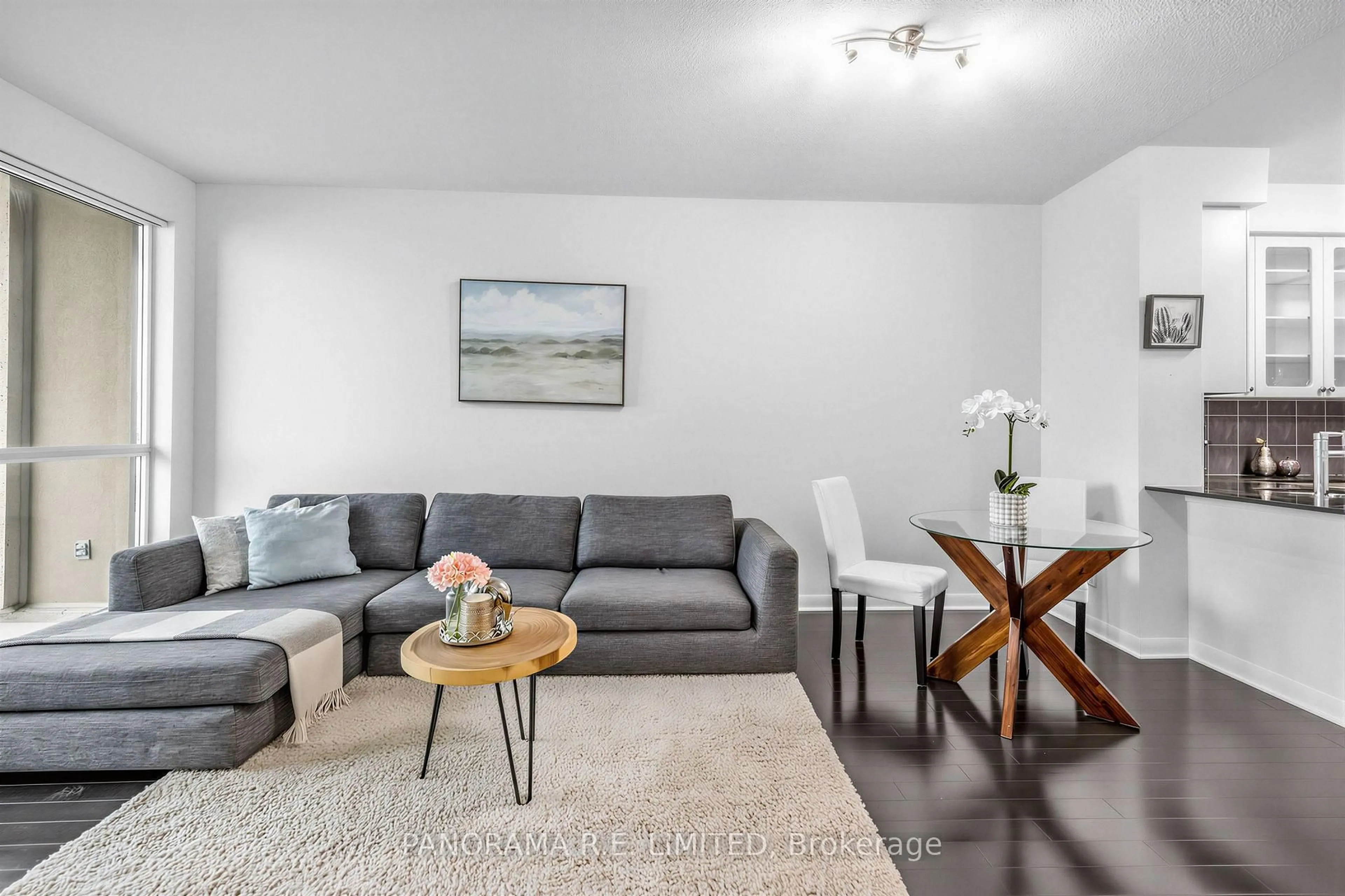 Living room with furniture, unknown for 235 Sherway Gardens Rd #2411, Toronto Ontario M9C 0A2