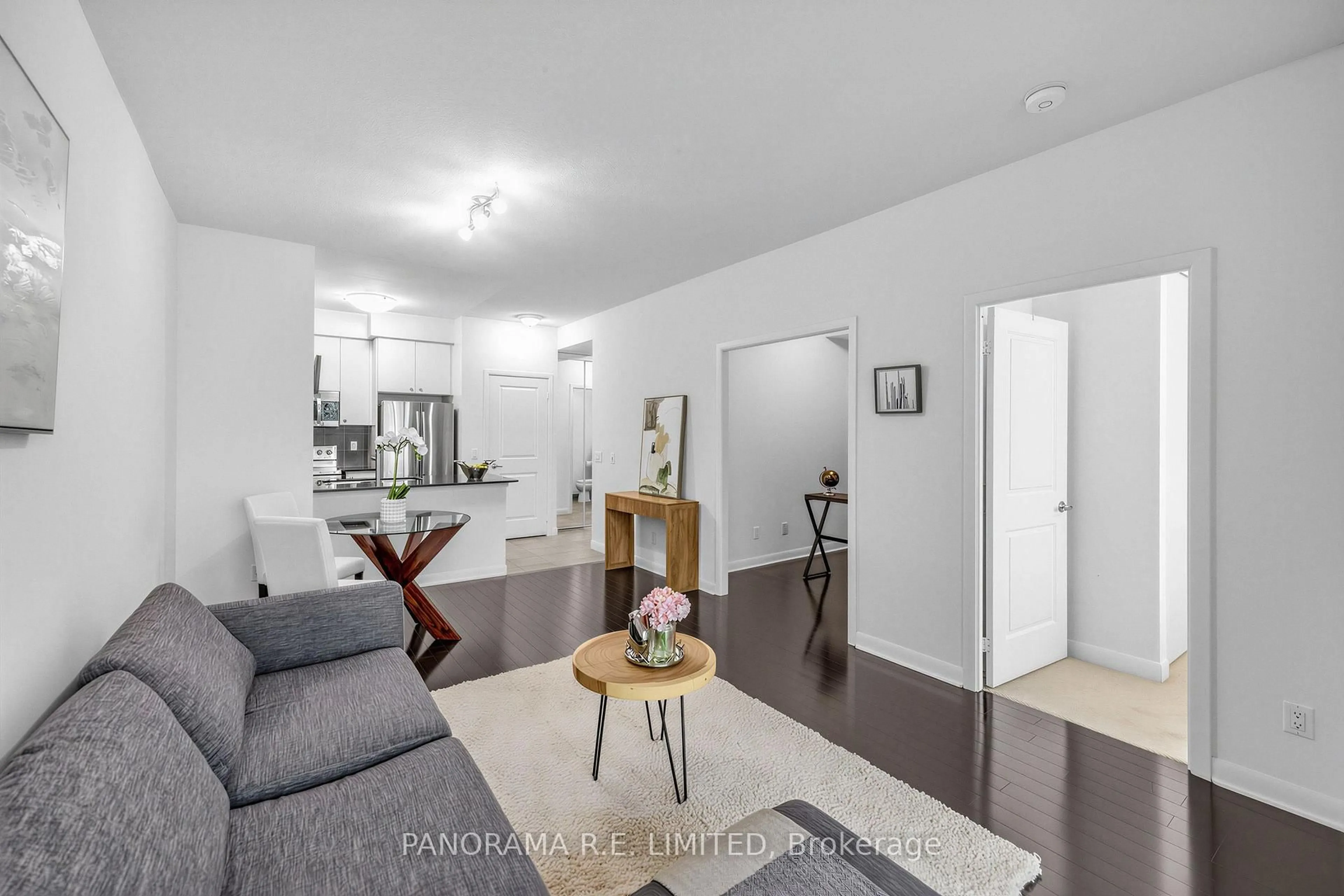 Living room with furniture, unknown for 235 Sherway Gardens Rd #2411, Toronto Ontario M9C 0A2