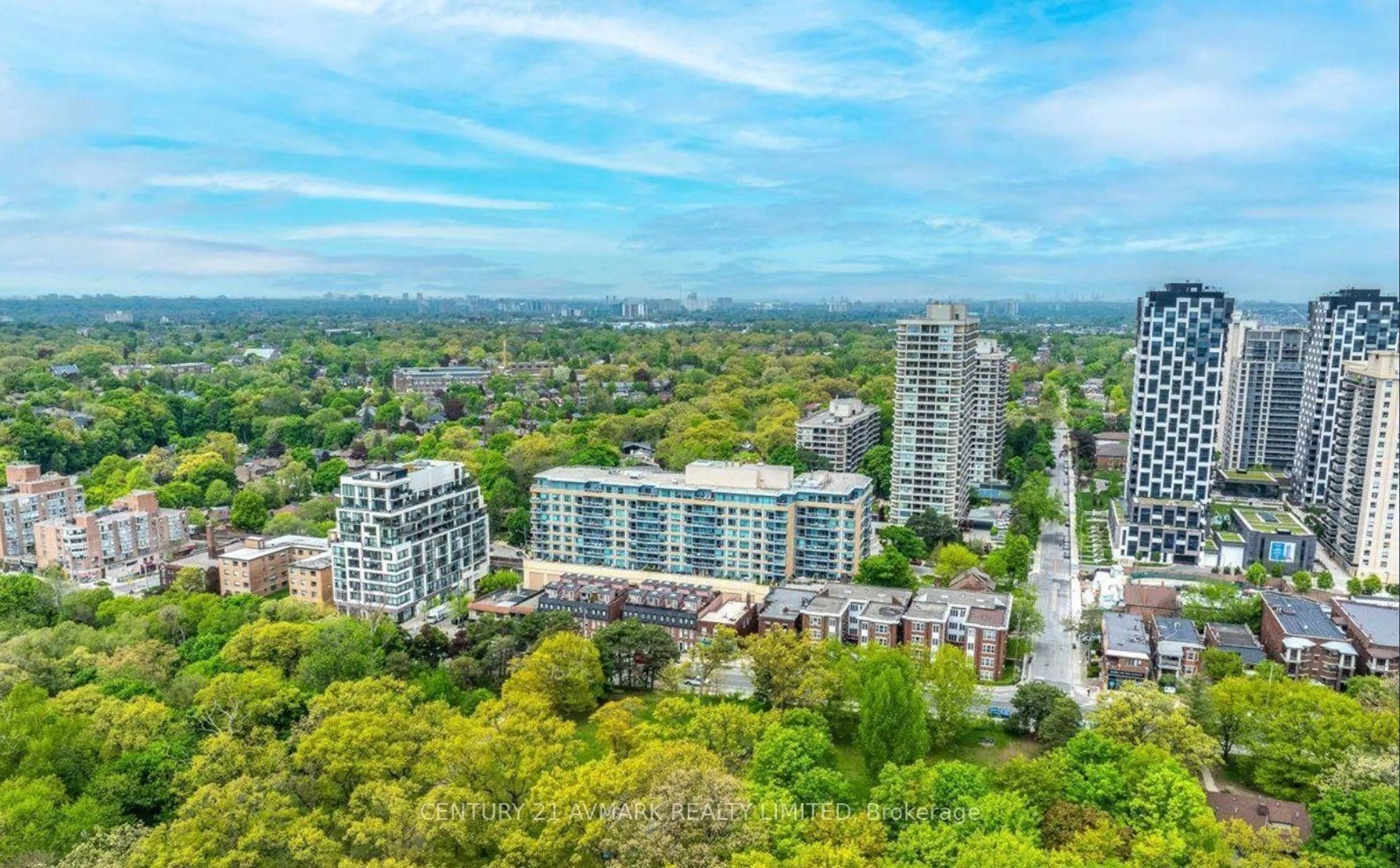 A pic from outside/outdoor area/front of a property/back of a property/a pic from drone, city buildings view from balcony for 20 Gothic Ave #724, Toronto Ontario M6P 1T5