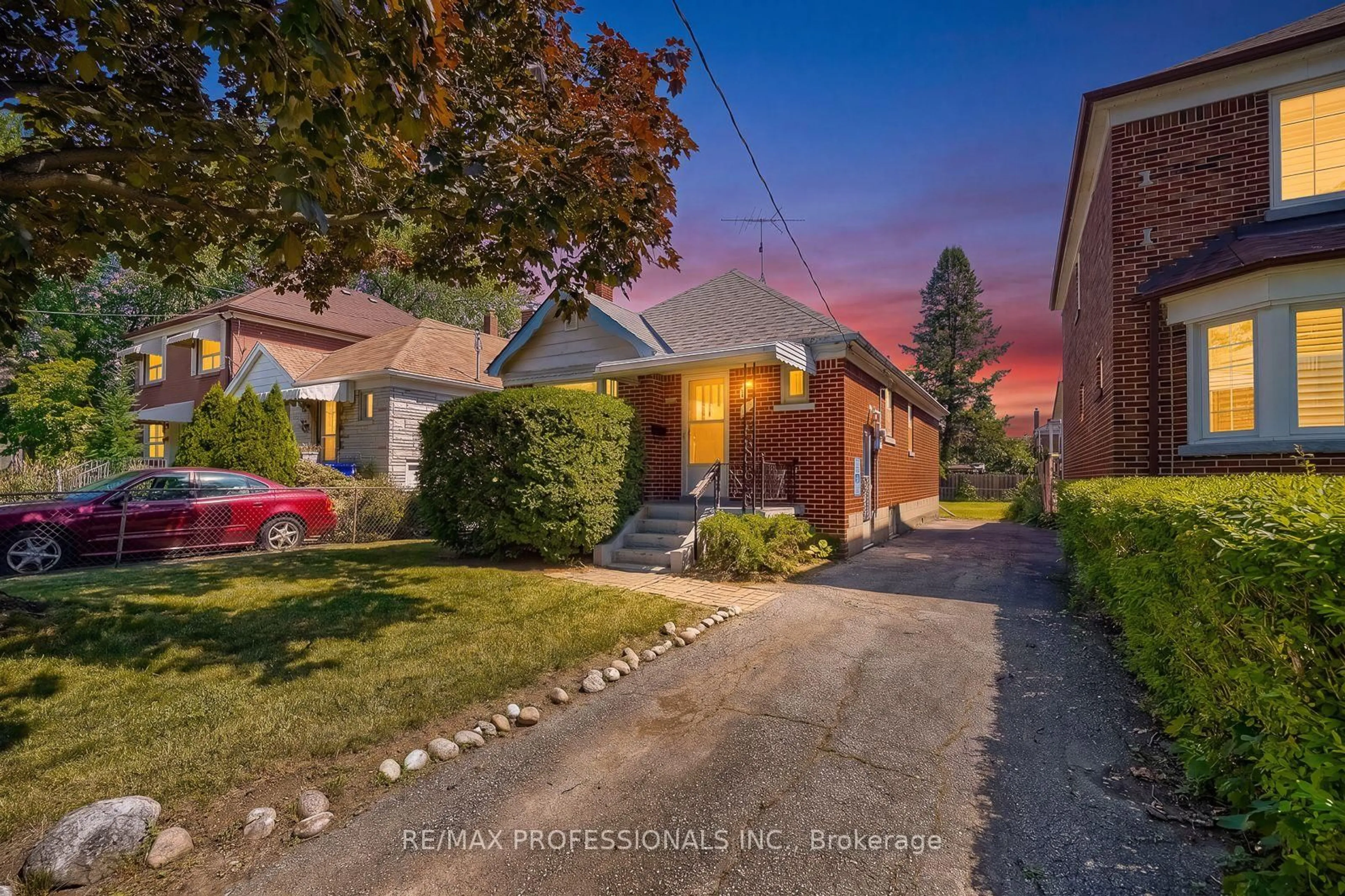 Home with brick exterior material, street for 53 Twenty First St, Toronto Ontario M8V 3L8
