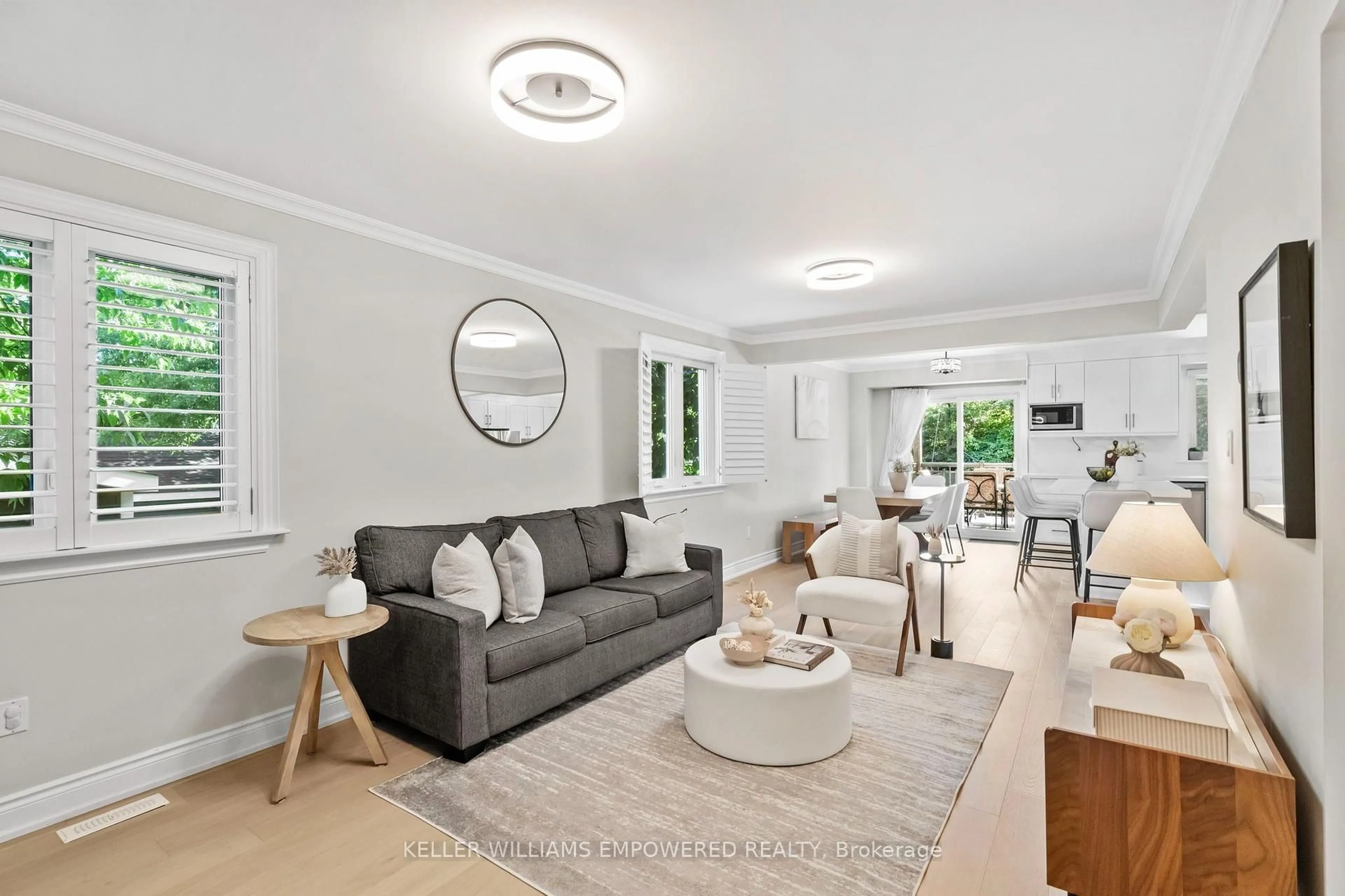 Living room with furniture, unknown for 88 Foch Ave, Toronto Ontario M8W 3X6