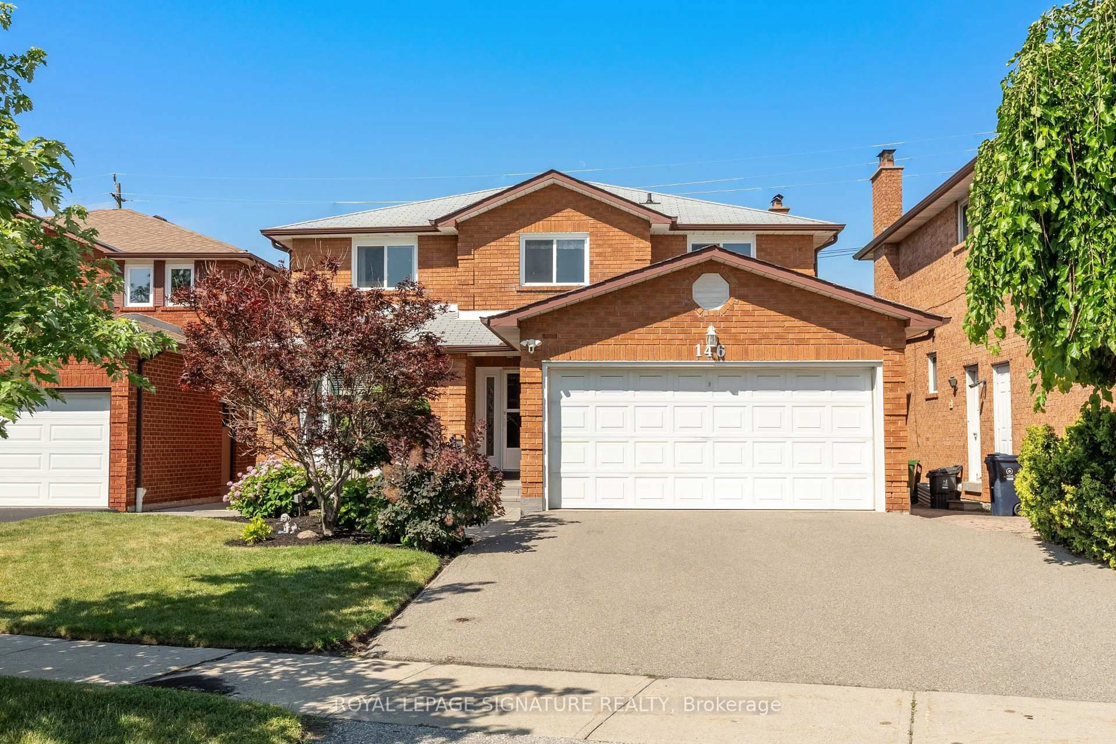 Home with brick exterior material, street for 146 Beaver Bend Cres, Toronto Ontario M9B 5S1