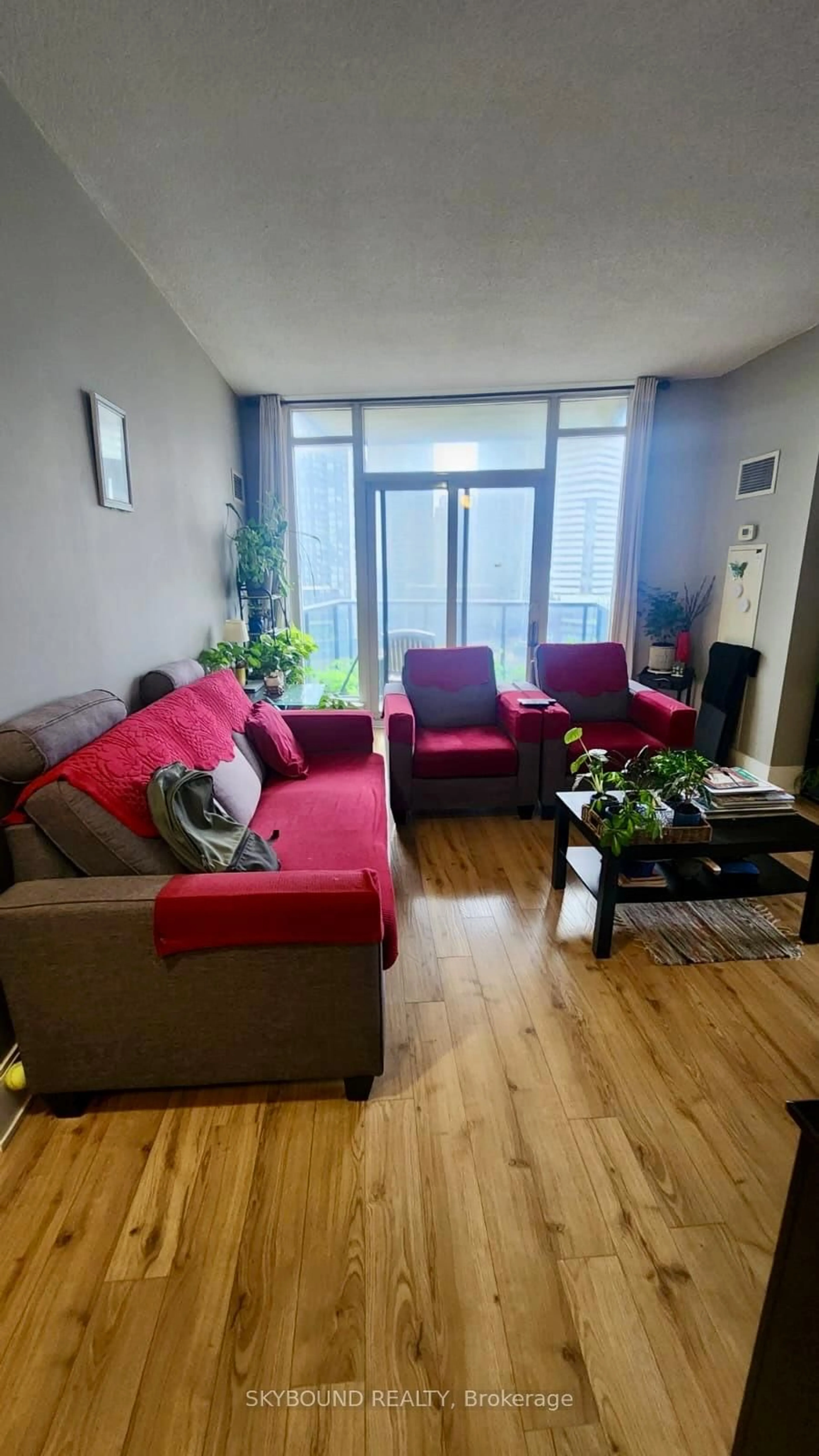 Living room with furniture, unknown for 330 Burnhamthorpe Rd #1404, Mississauga Ontario L5B 0E1