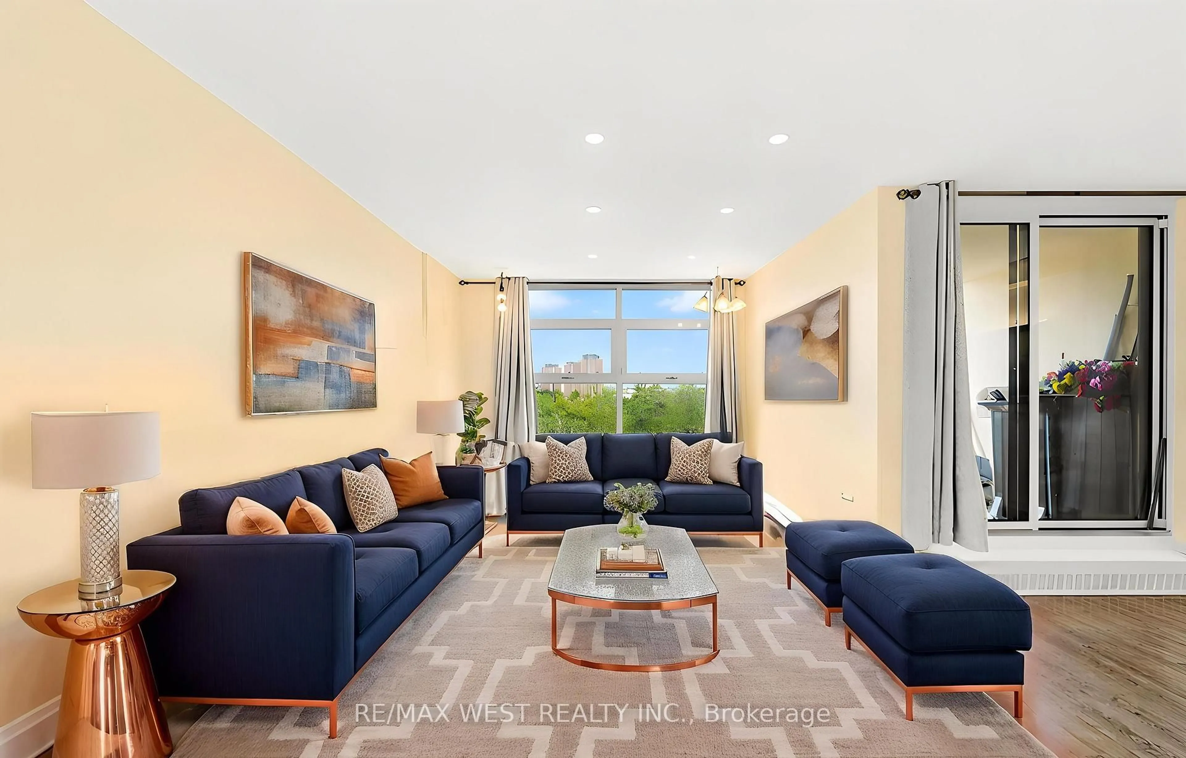 Living room with furniture, unknown for 335 Driftwood Ave #709, Toronto Ontario M3N 2P3