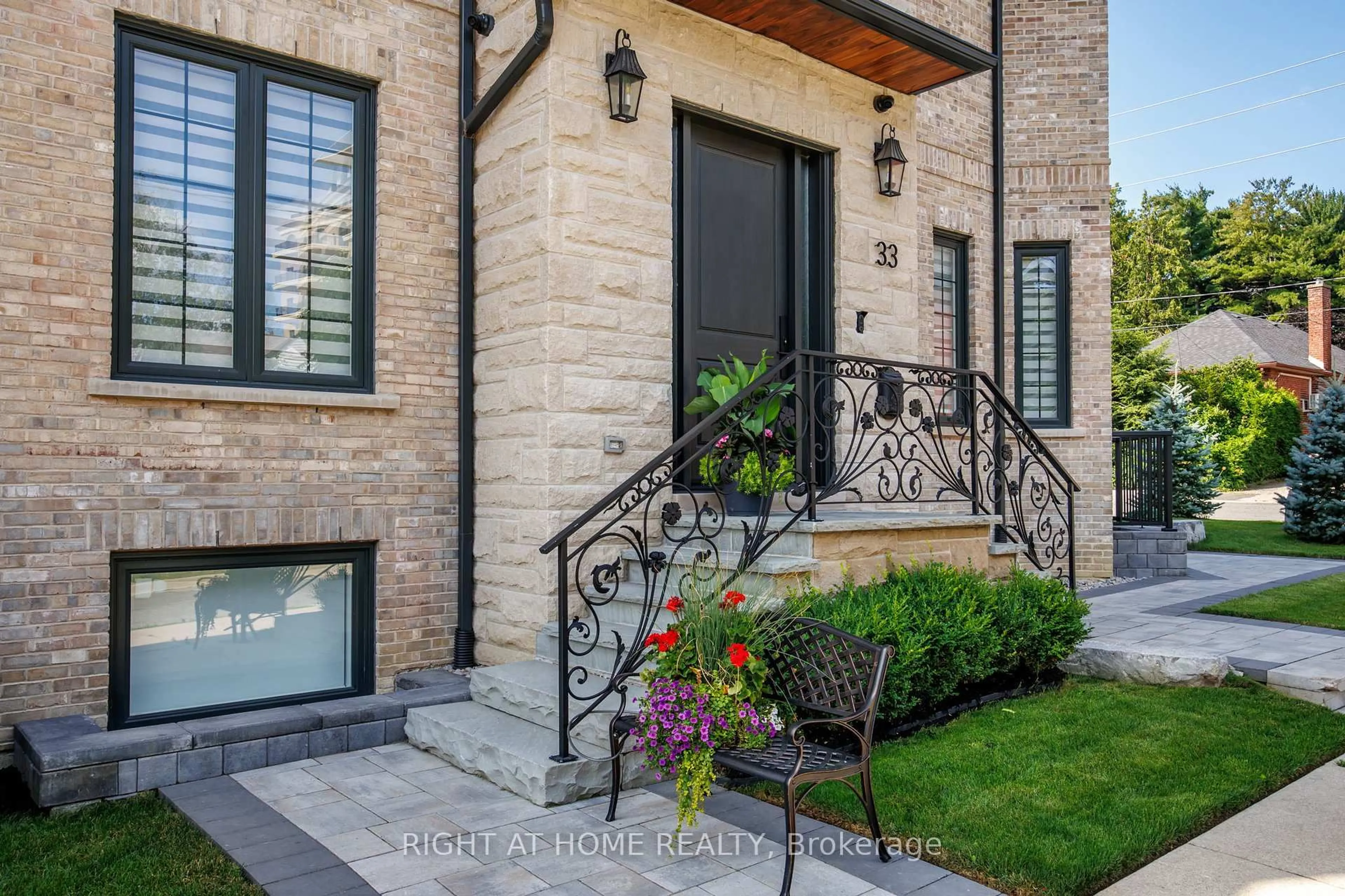 Home with brick exterior material, street for 33 Thorndale Ave, Toronto Ontario M8X 1W8