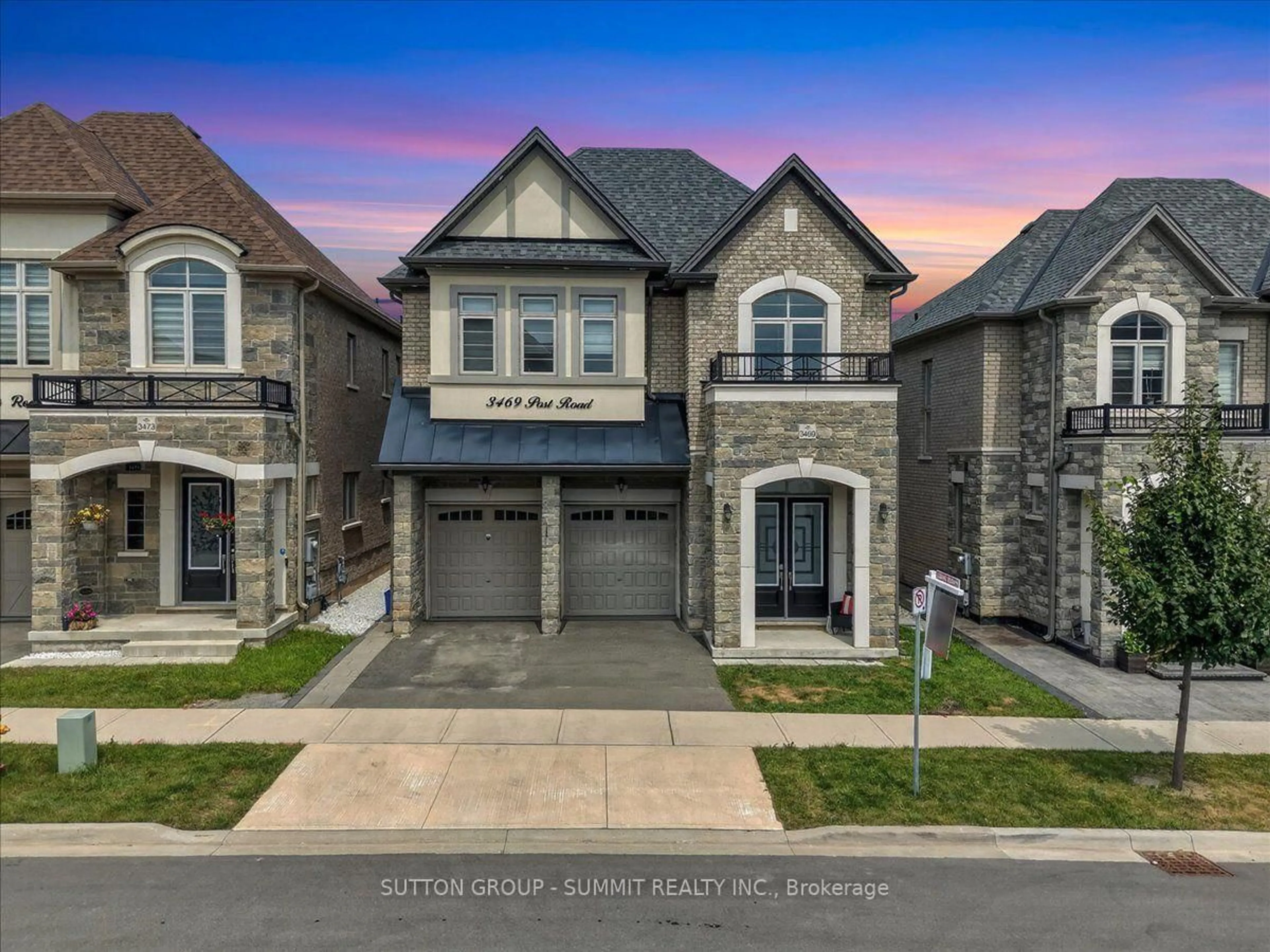 Home with brick exterior material, street for 3469 Post Rd, Oakville Ontario L6H 0Y9