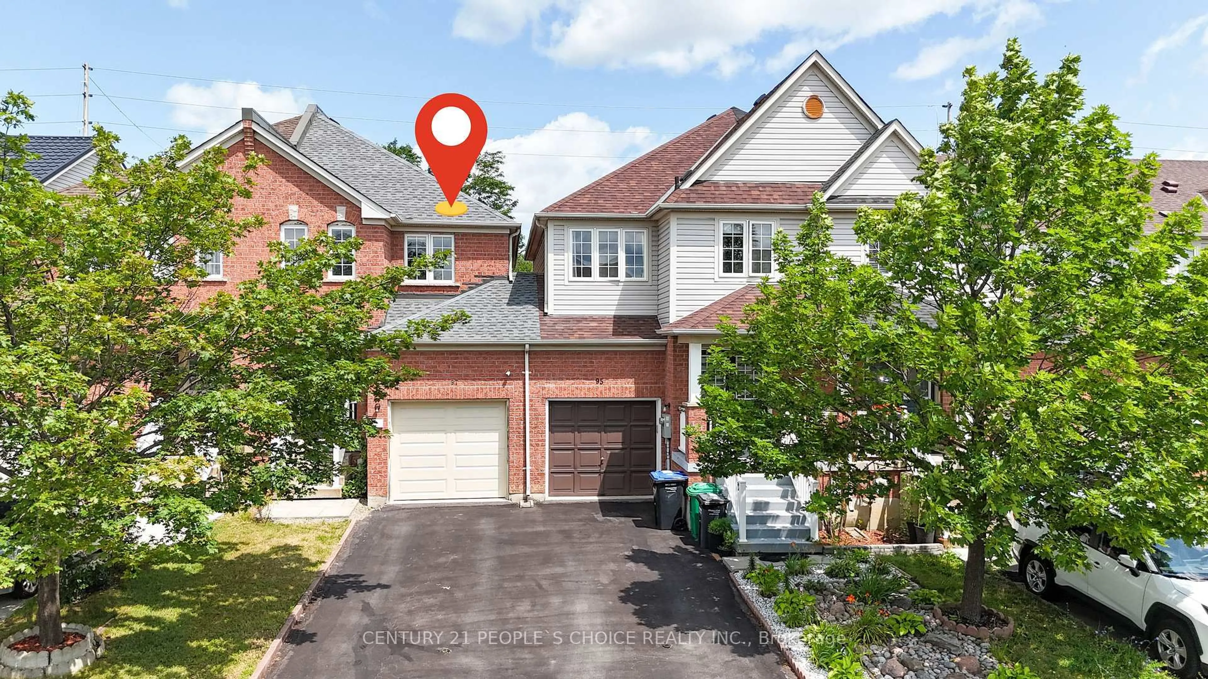Home with brick exterior material, street for 97 Zia Dodda Cres, Brampton Ontario L6P 1J4