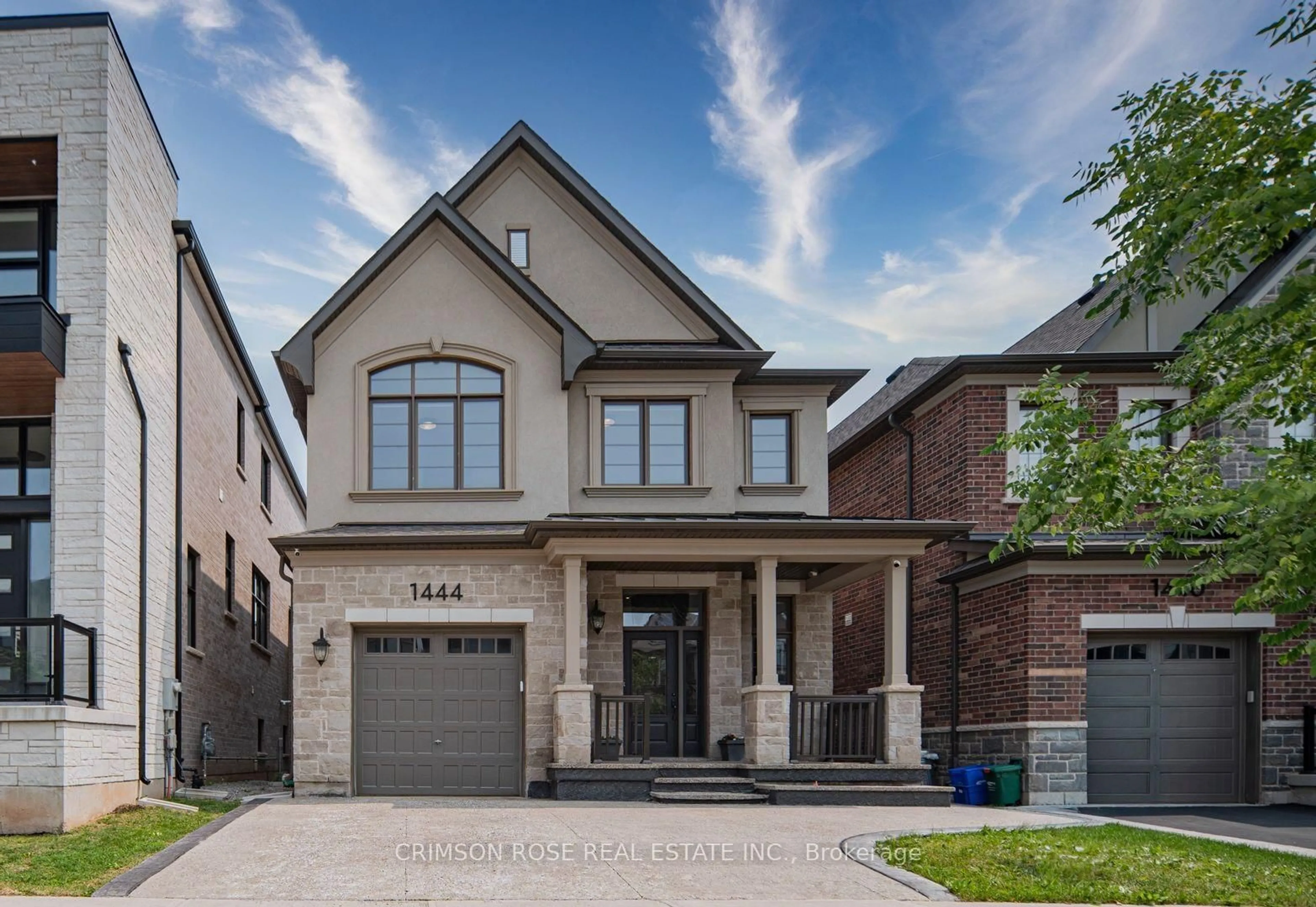 Home with brick exterior material, street for 1444 Varelas Passage, Oakville Ontario L6H 3S3