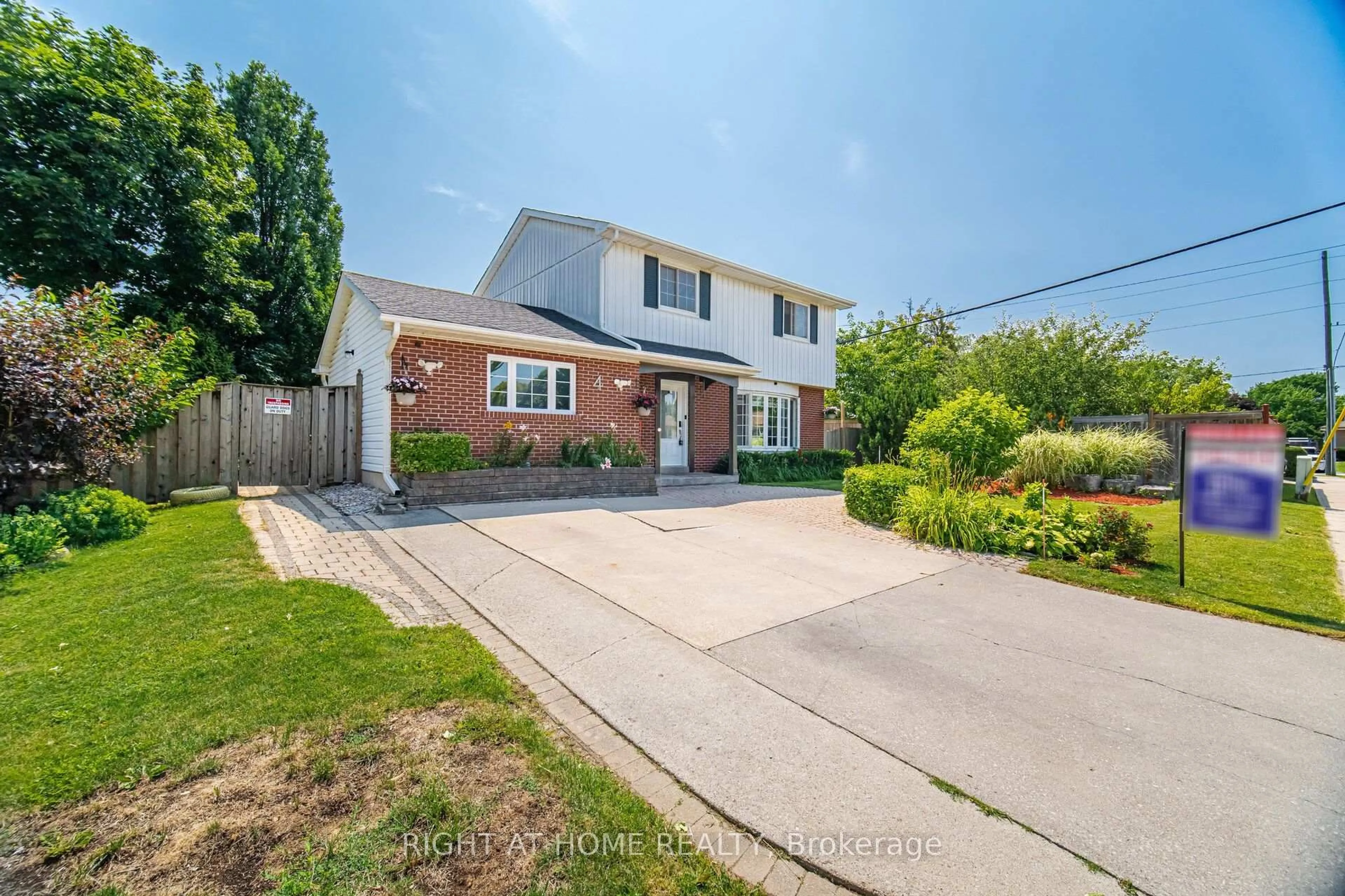 Home with brick exterior material, street for 4 Rosefield Dr, Halton Hills Ontario L7G 4R1