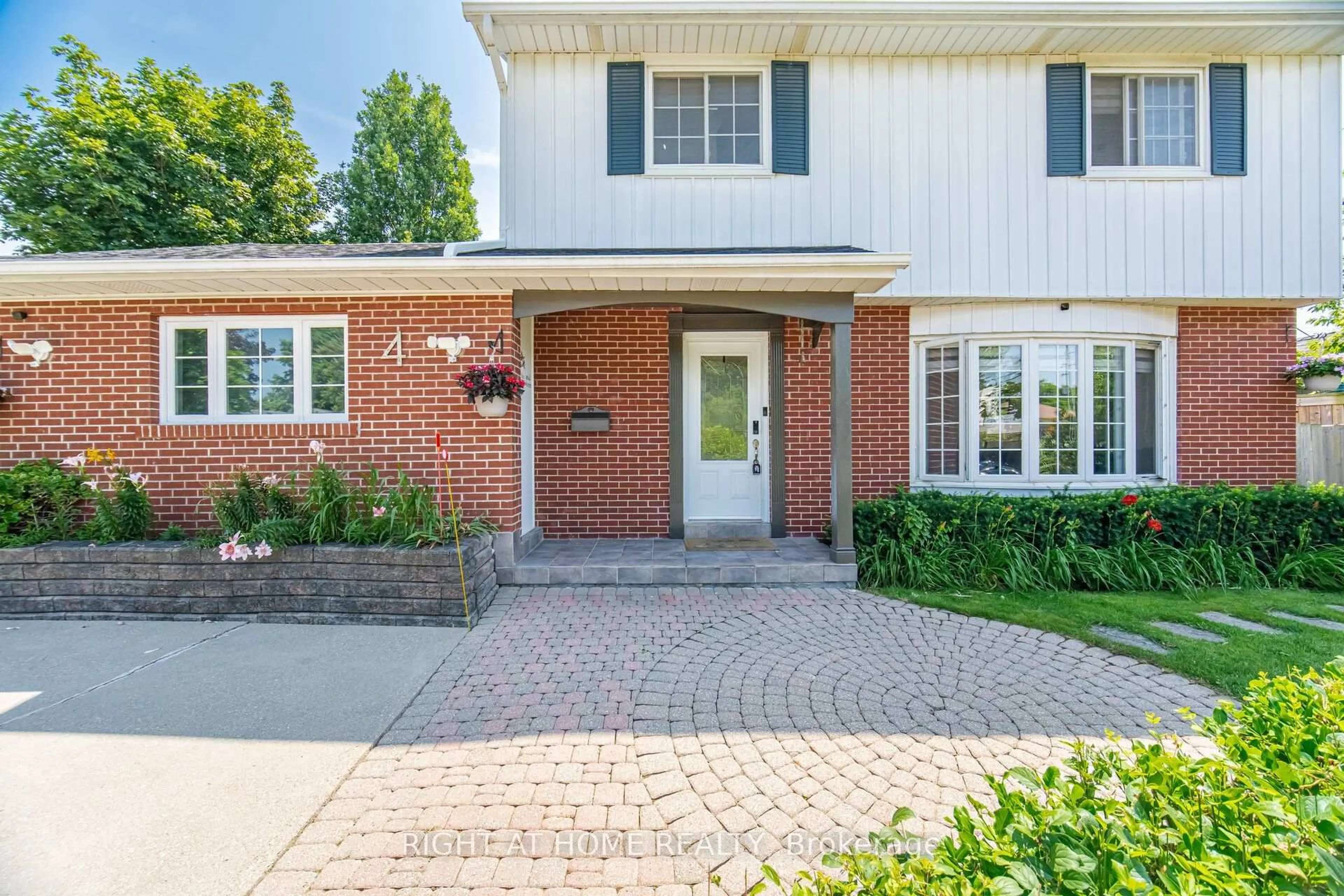 Home with brick exterior material, street for 4 Rosefield Dr, Halton Hills Ontario L7G 4R1