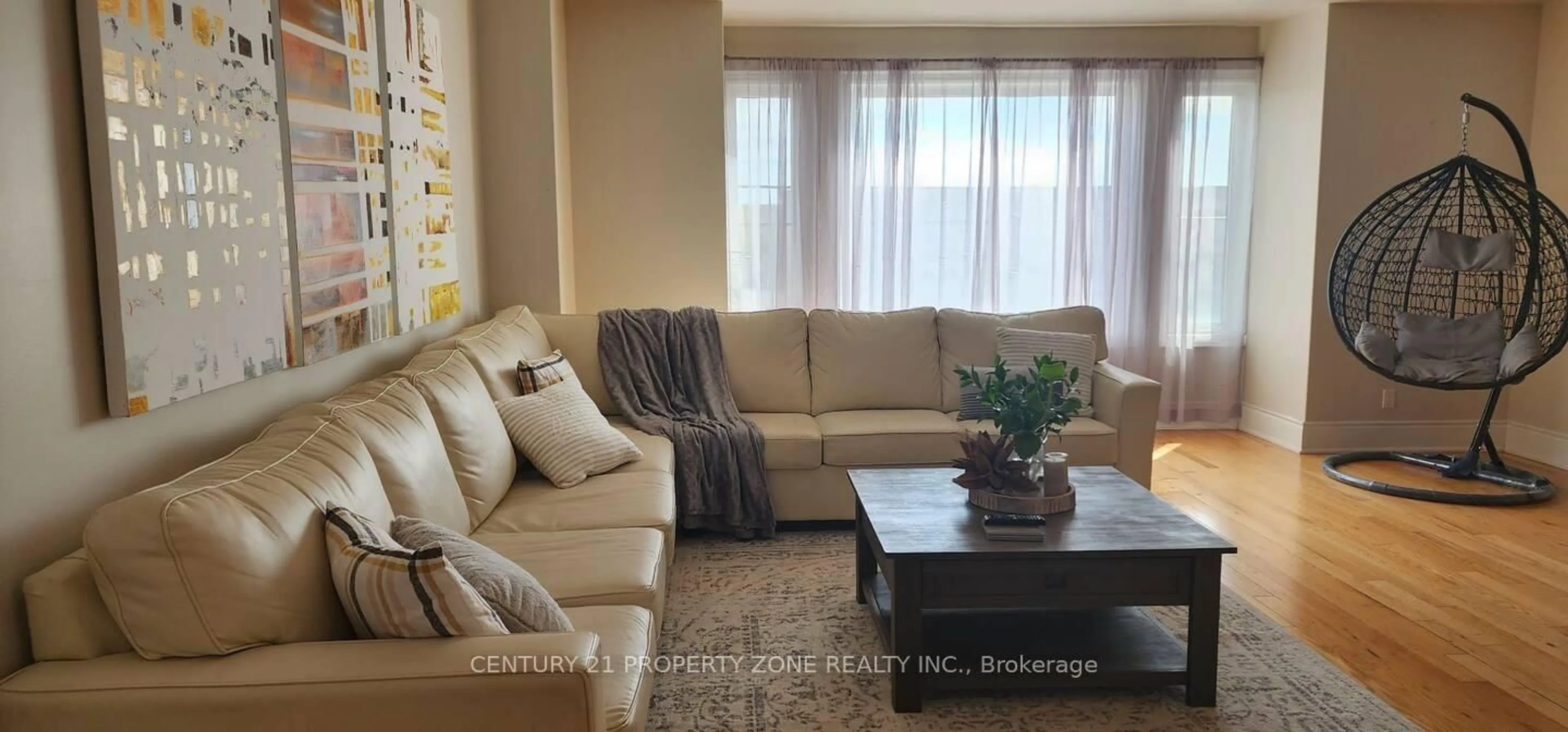 Living room with furniture, unknown for 9033 Derry Rd #15, Milton Ontario L9T 7Y9