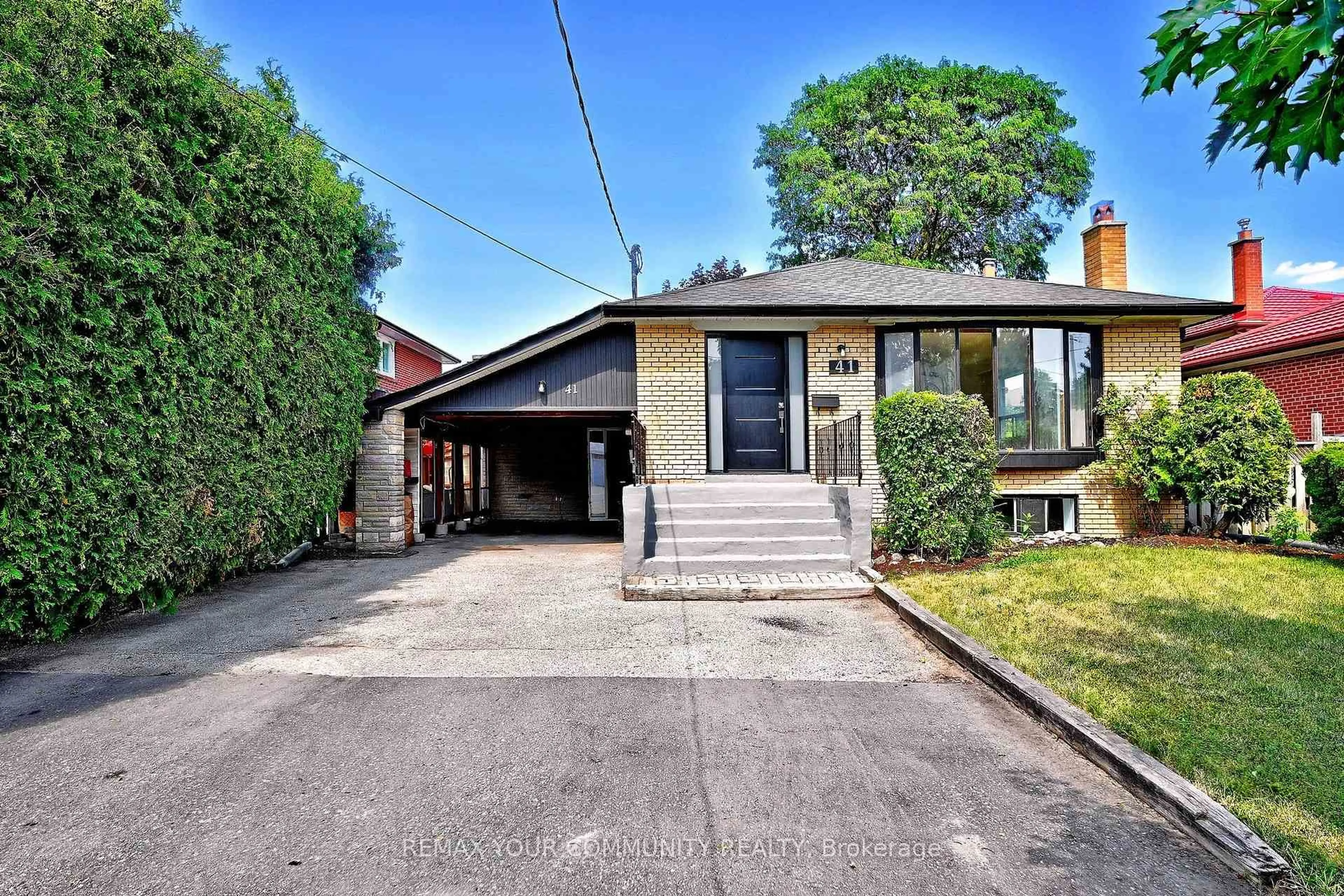 Home with brick exterior material, street for 41 Stanwood Cres, Toronto Ontario M9M 2A2