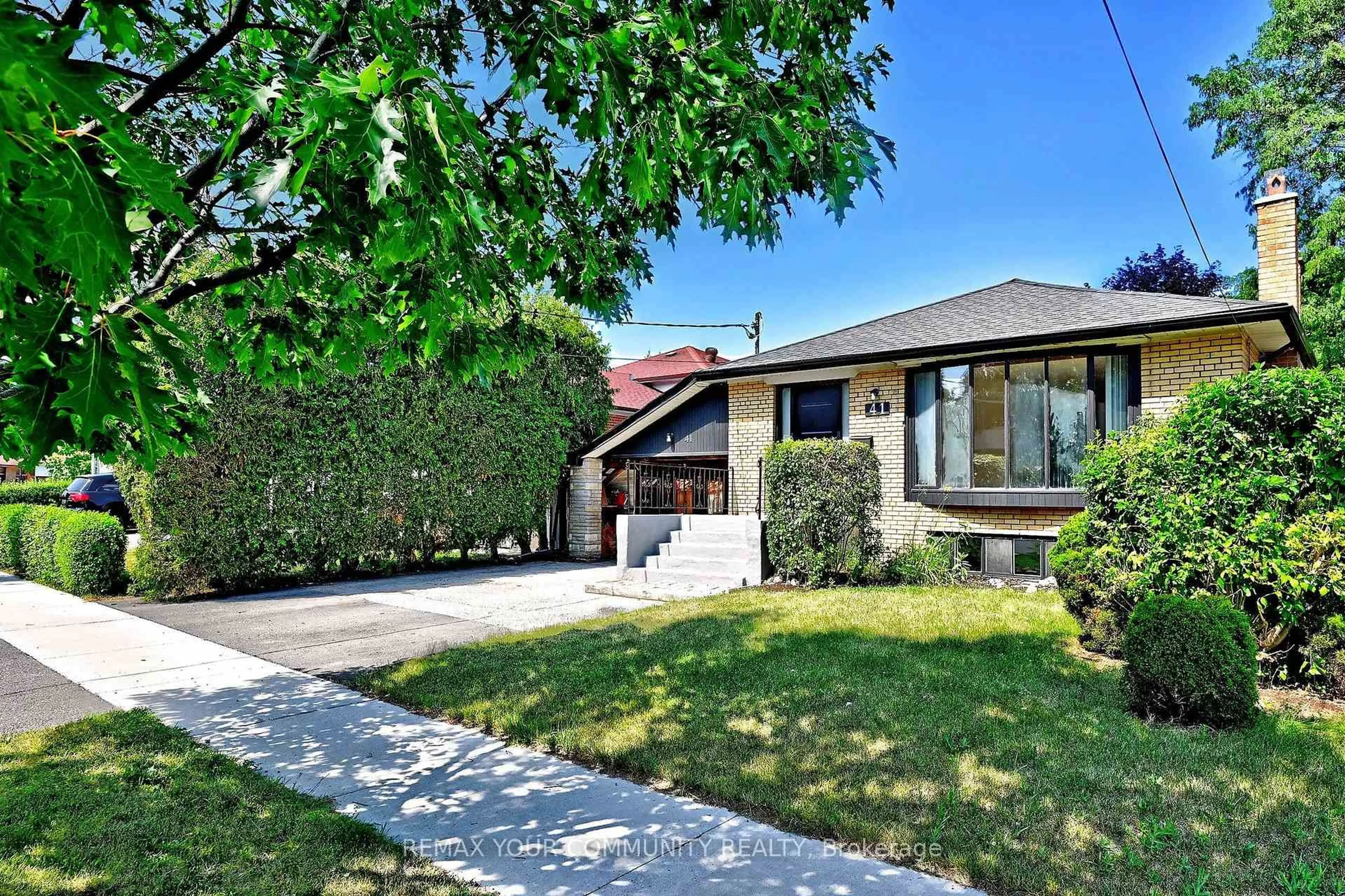 Home with brick exterior material, street for 41 Stanwood Cres, Toronto Ontario M9M 2A2