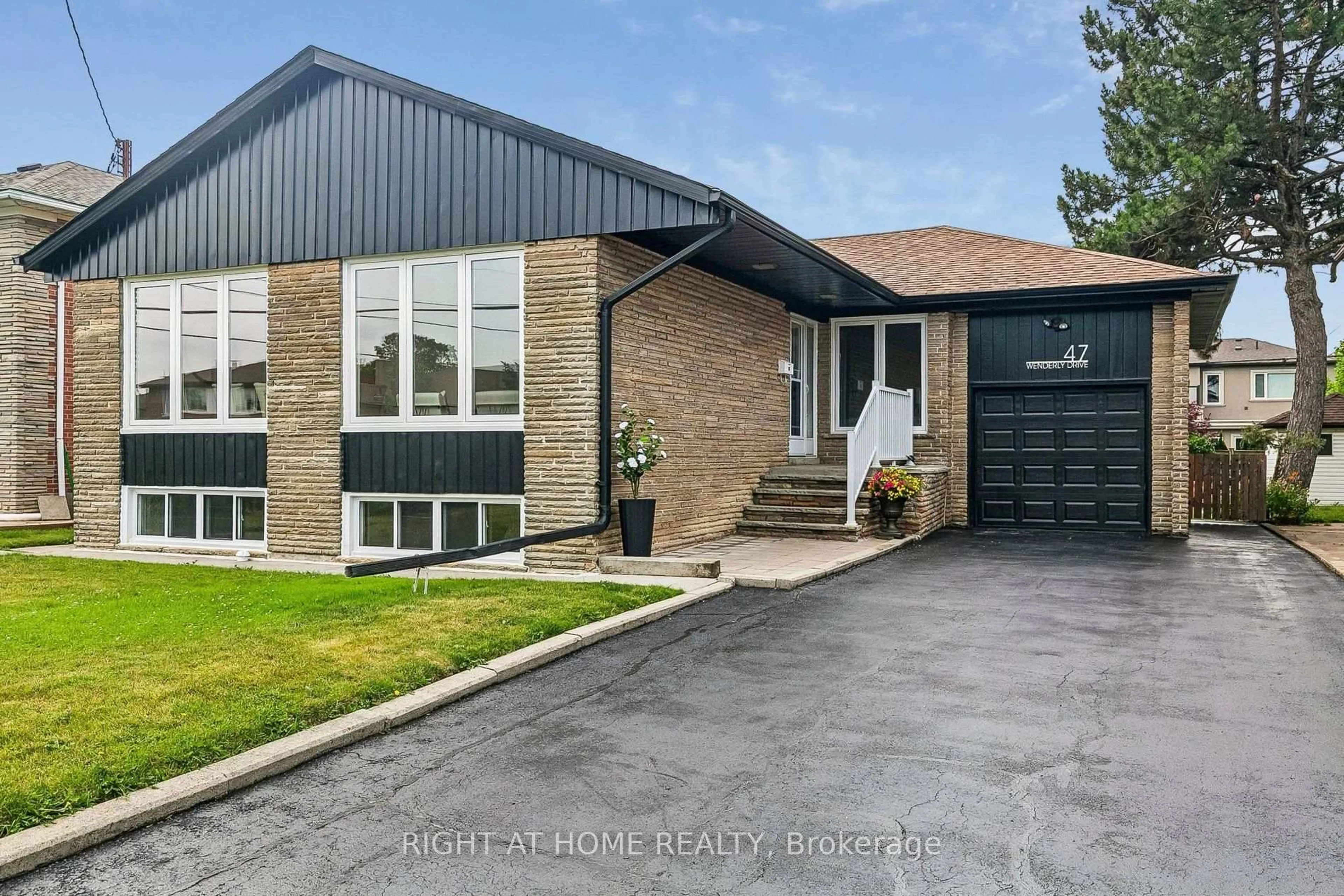 Home with brick exterior material, street for 47 Wenderly Dr, Toronto Ontario M6B 2P1