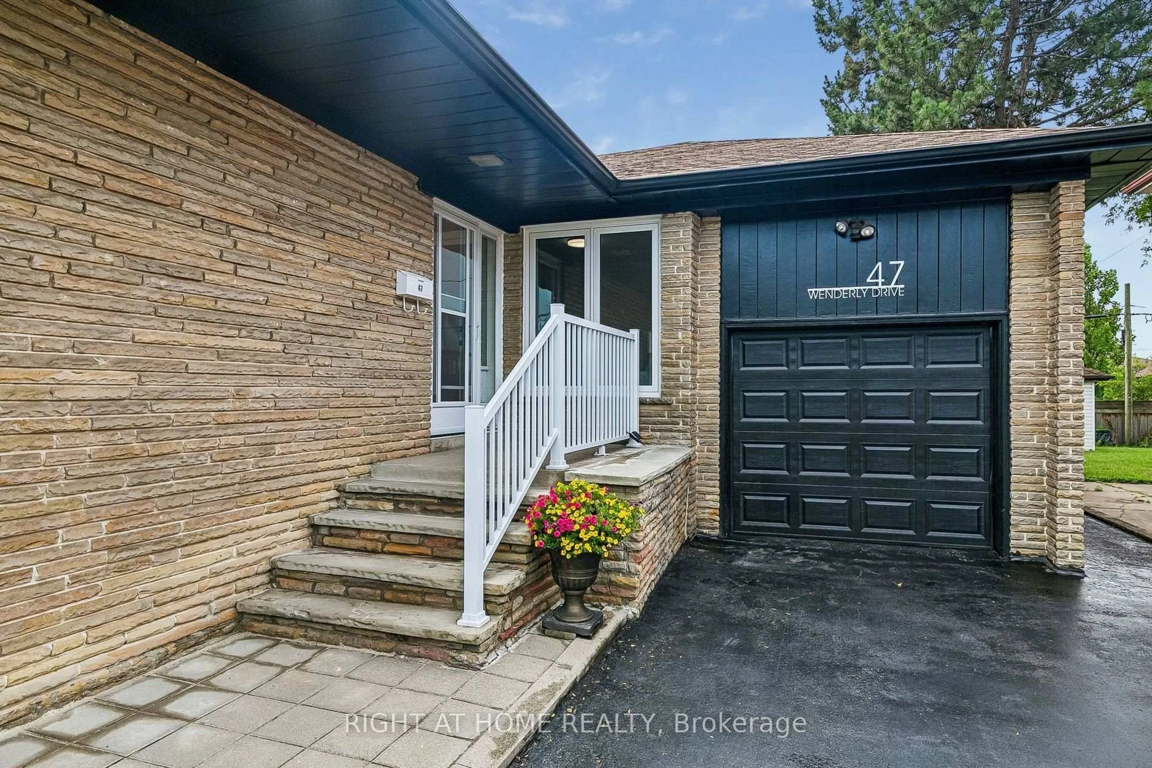 Home with brick exterior material, street for 47 Wenderly Dr, Toronto Ontario M6B 2P1