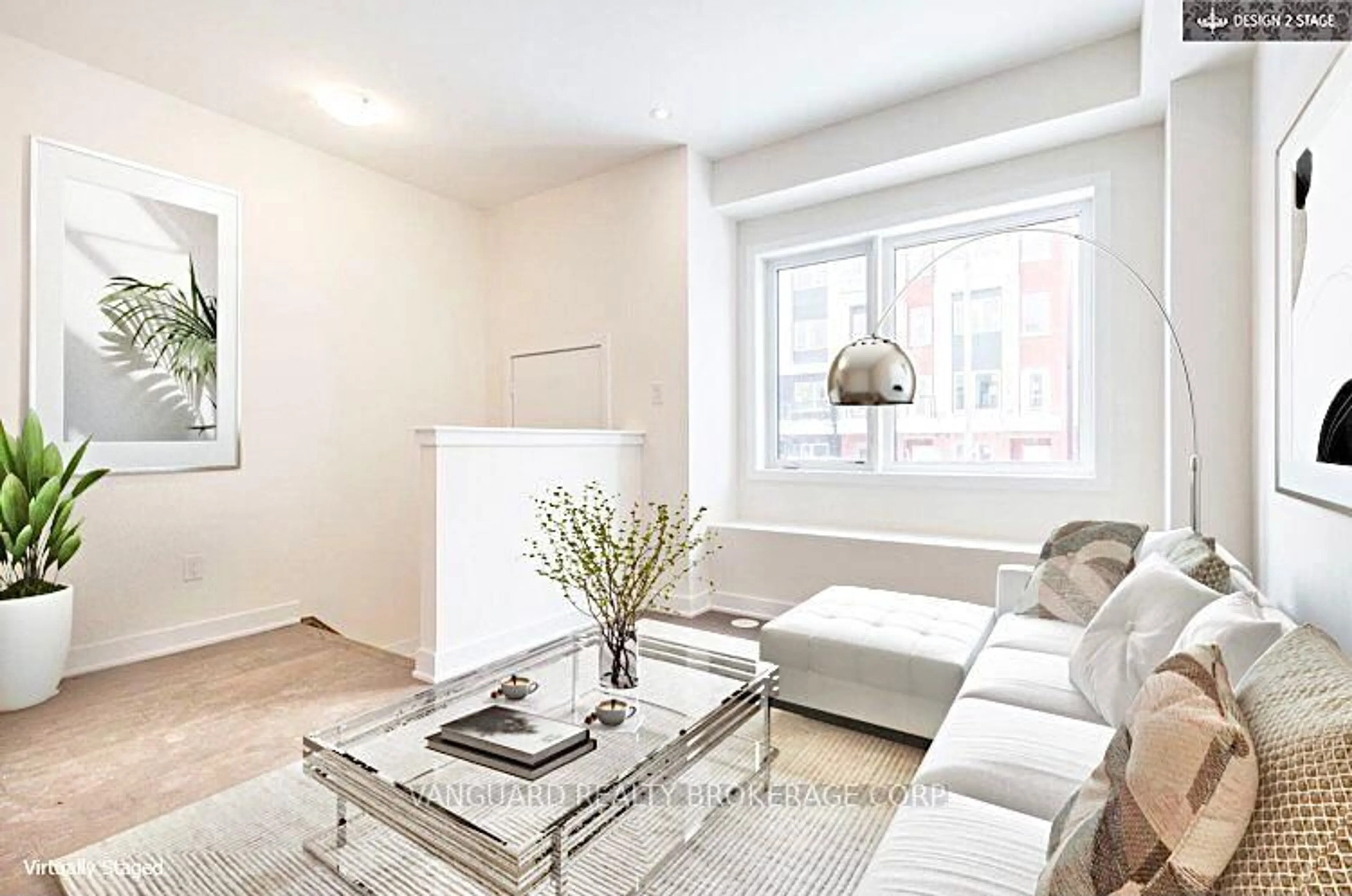 Living room with furniture, unknown for 49 Frederick Tisdale Dr, Toronto Ontario M3K 0B2