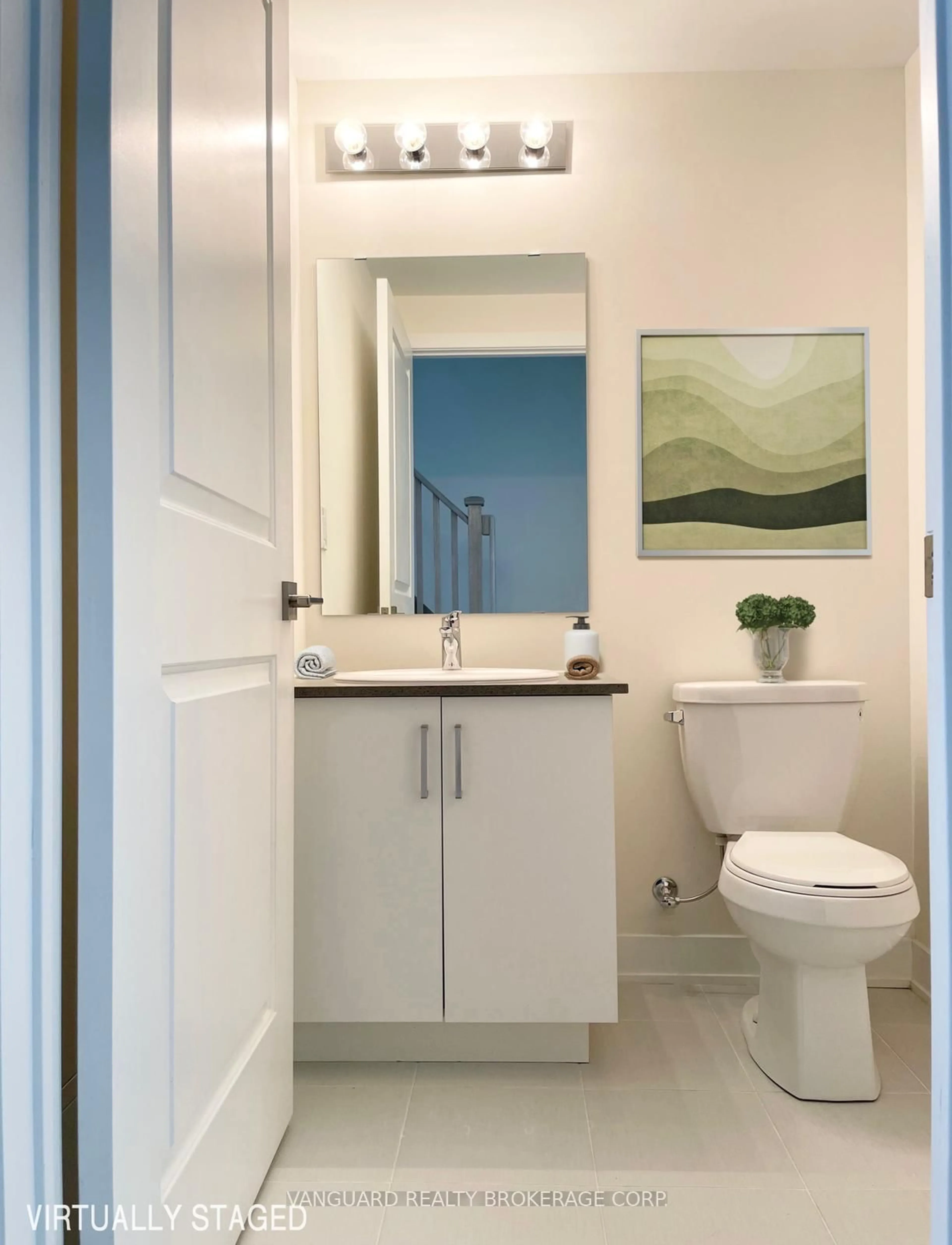 Contemporary bathroom, ceramic/tile floor for 49 Frederick Tisdale Dr, Toronto Ontario M3K 0B2