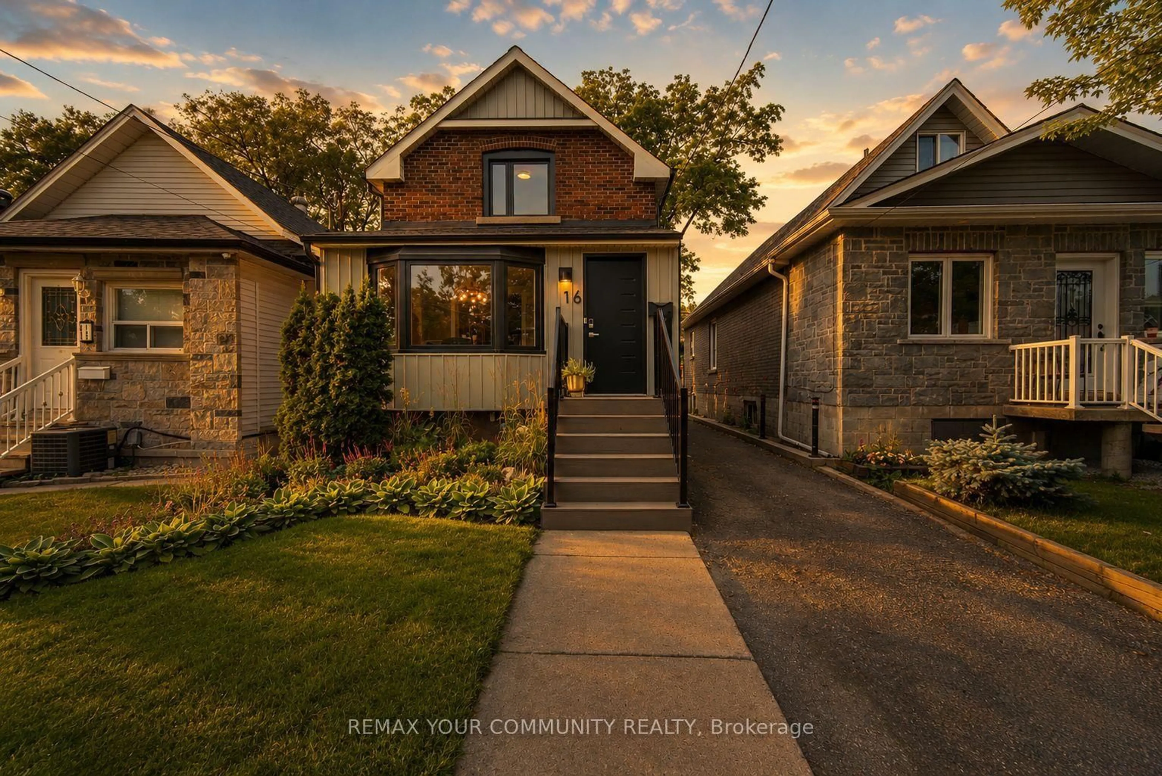 Home with brick exterior material, street for 16 Cordella Ave, Toronto Ontario M6N 2J6
