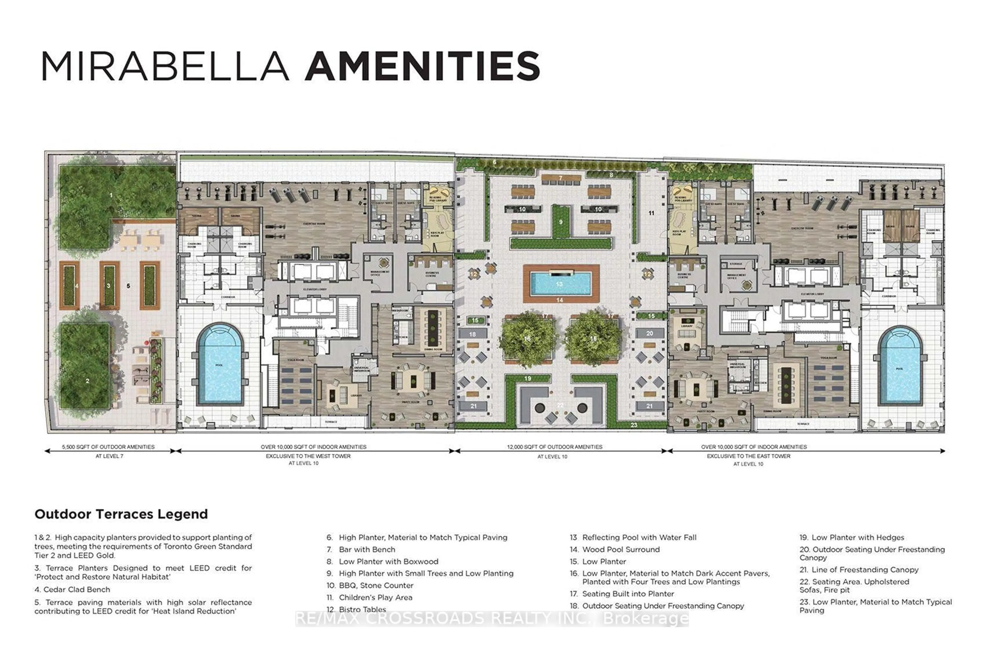 Floor plan for 1928 Lake Shore Blvd #2109, Toronto Ontario M6S 0B1
