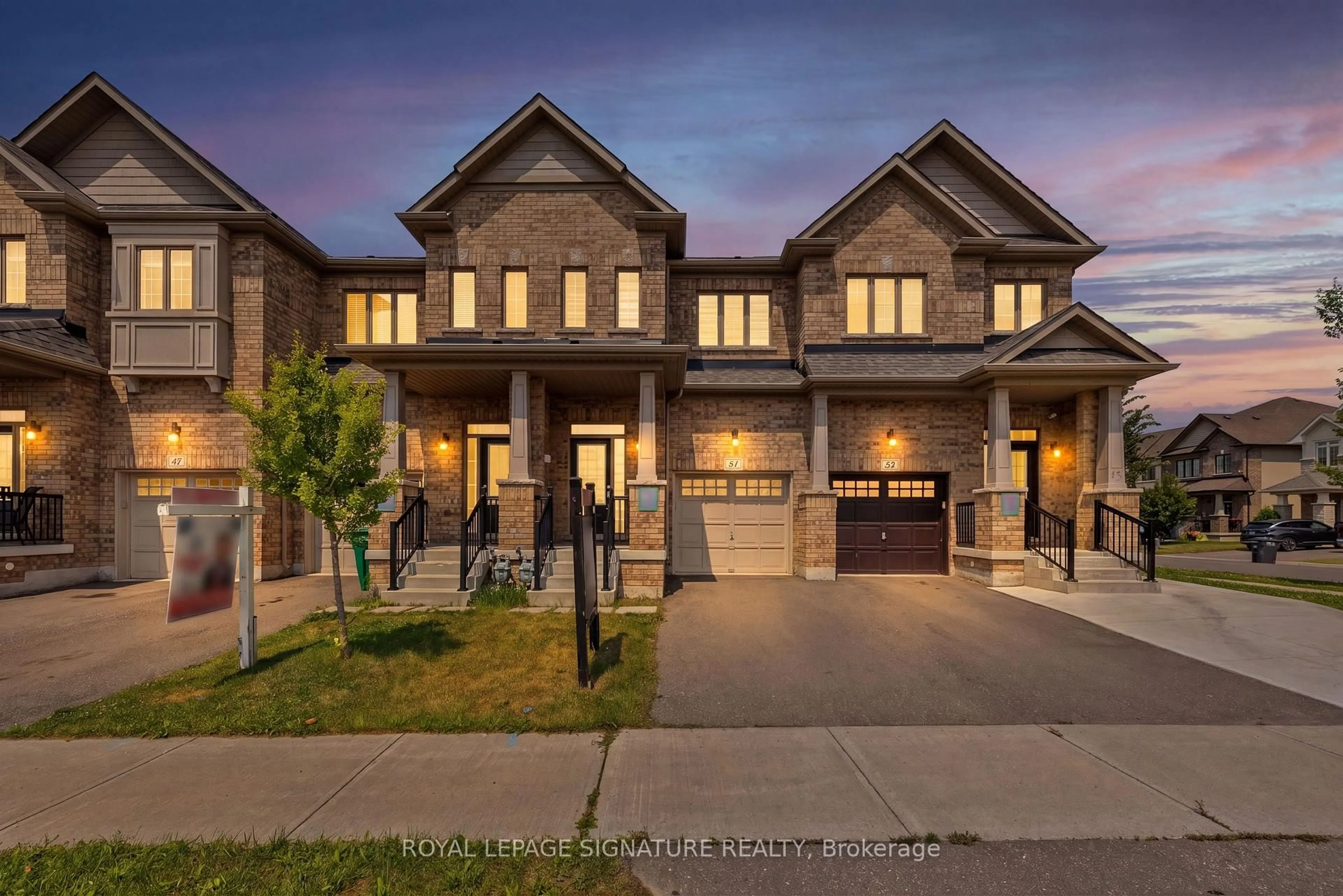 Home with brick exterior material, street for 51 Doris Pawley Cres, Caledon Ontario L7C 3M8