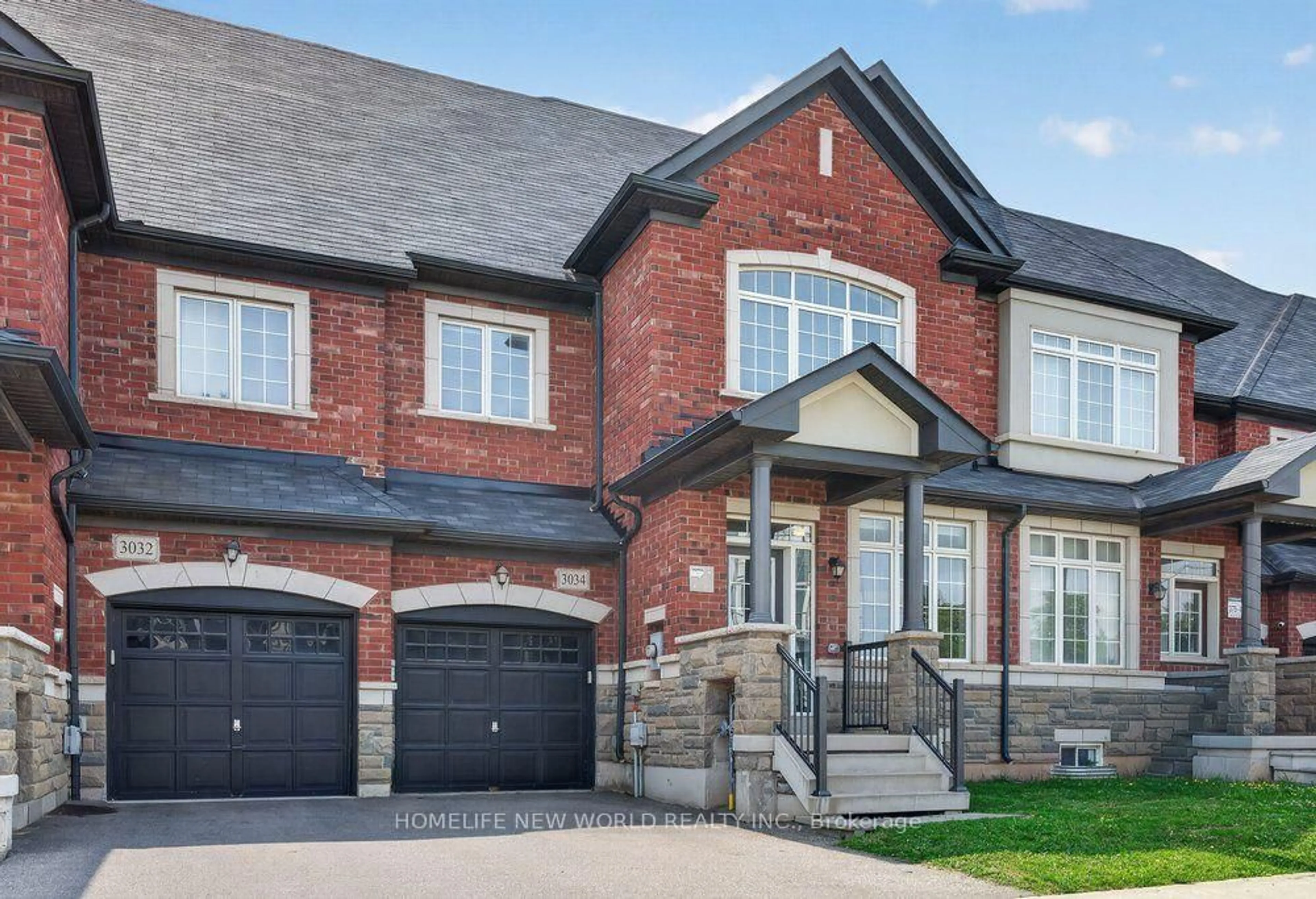 Home with brick exterior material, street for 3034 Eighth Line, Oakville Ontario L6H 0S5