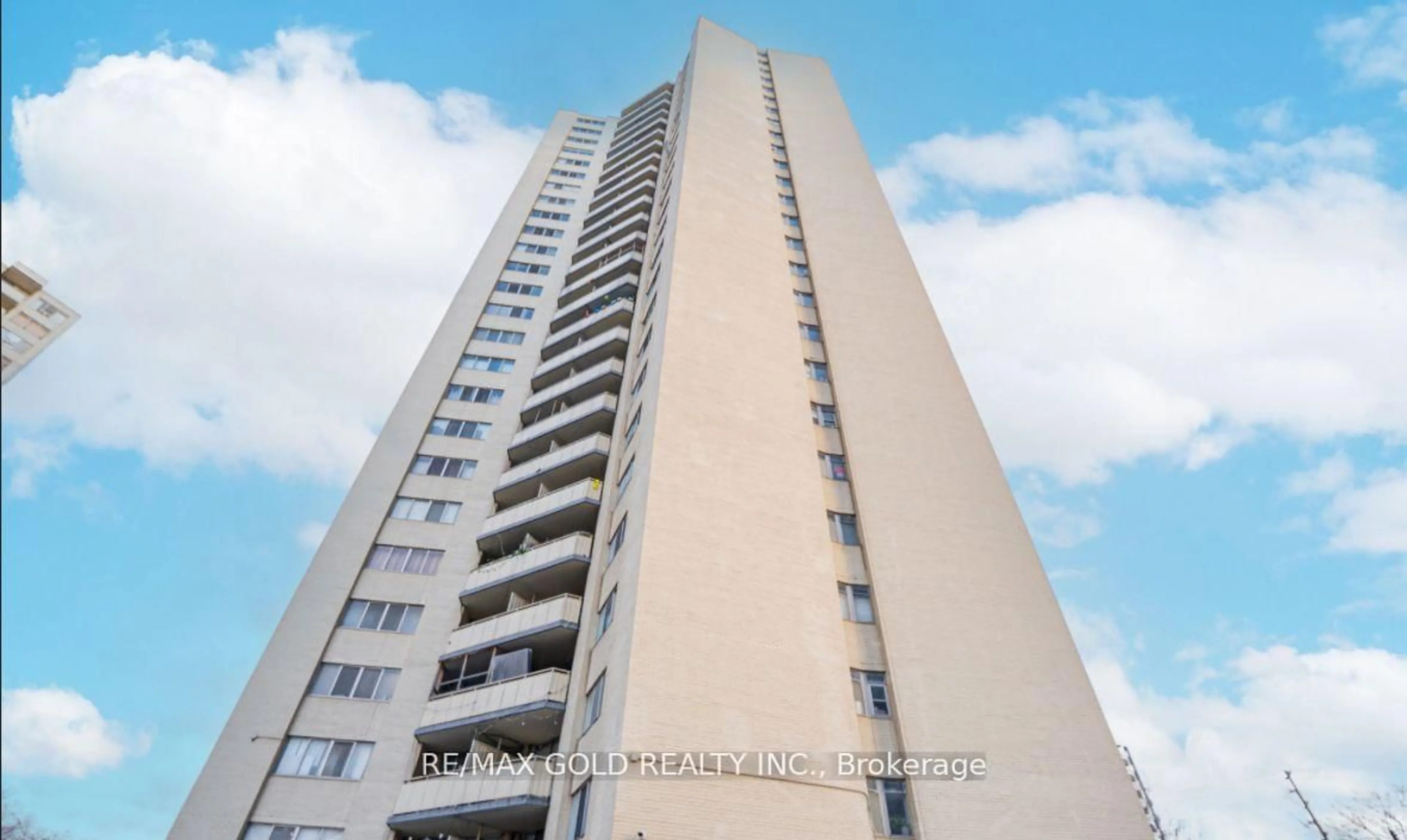 Balcony in the apartment, building for 330 Dixon Rd #2107, Toronto Ontario M9R 1S9