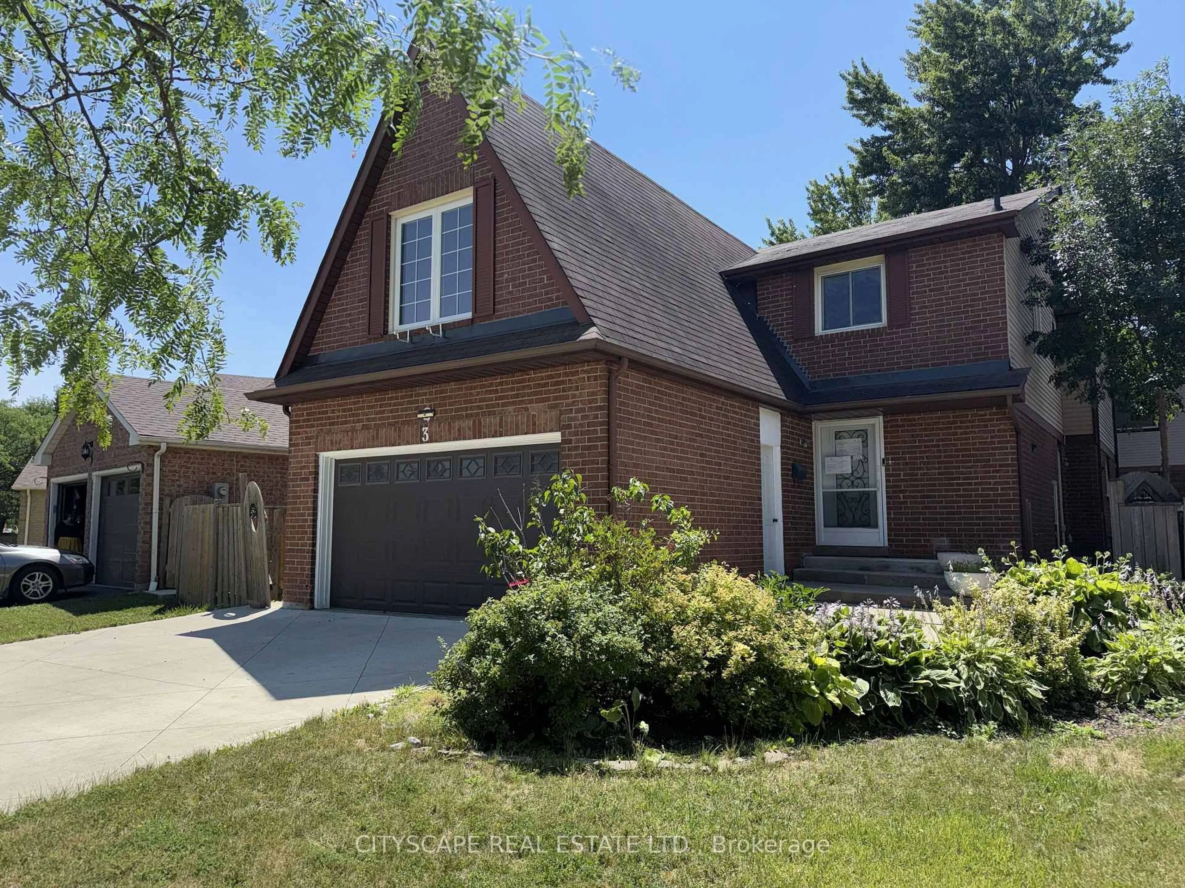 Home with brick exterior material, street for 3 Gervais Dr, Brampton Ontario L6Y 2V3