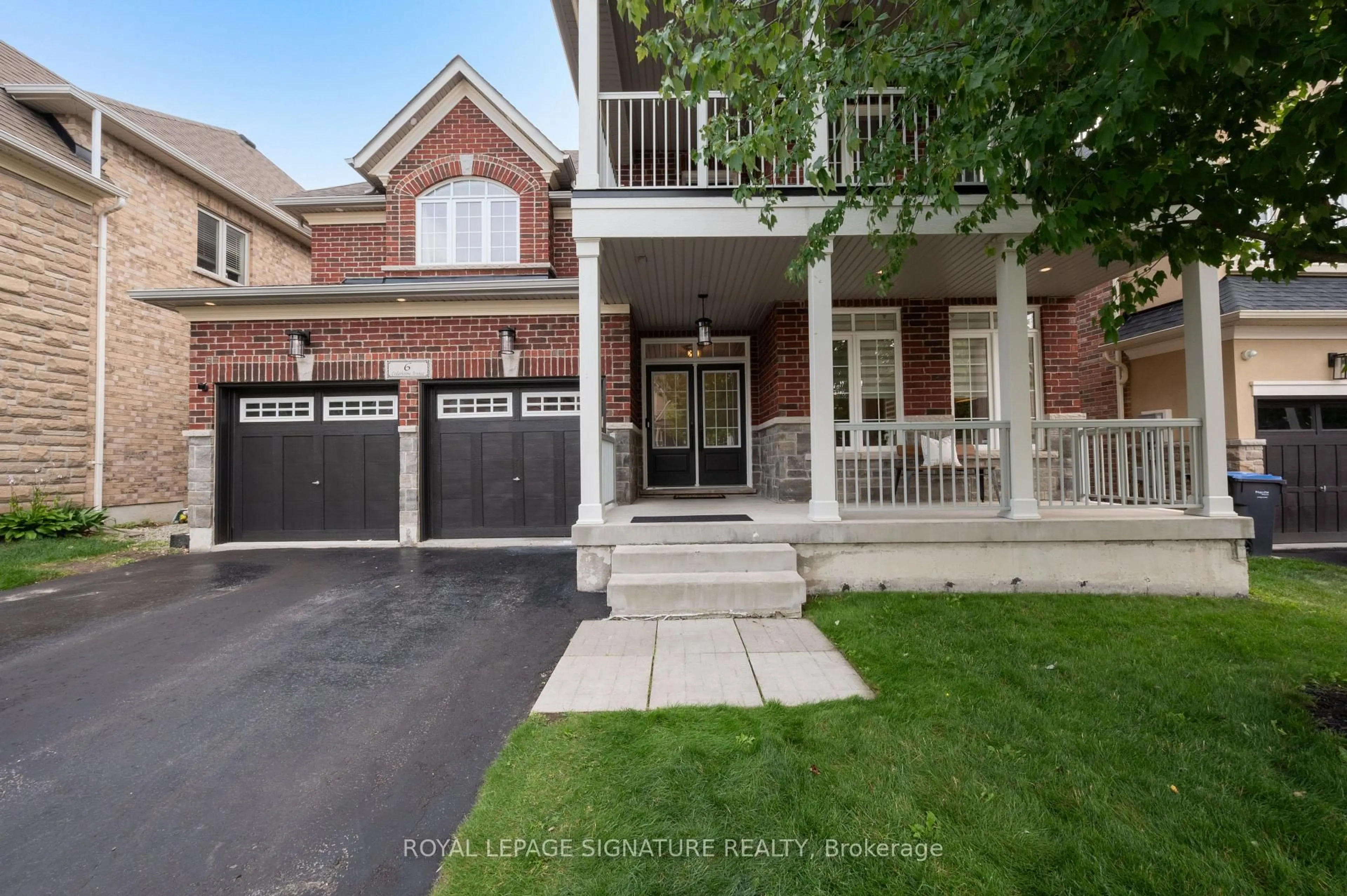Home with brick exterior material, street for 6 Cedarholme Ave, Caledon Ontario L7C 3S9