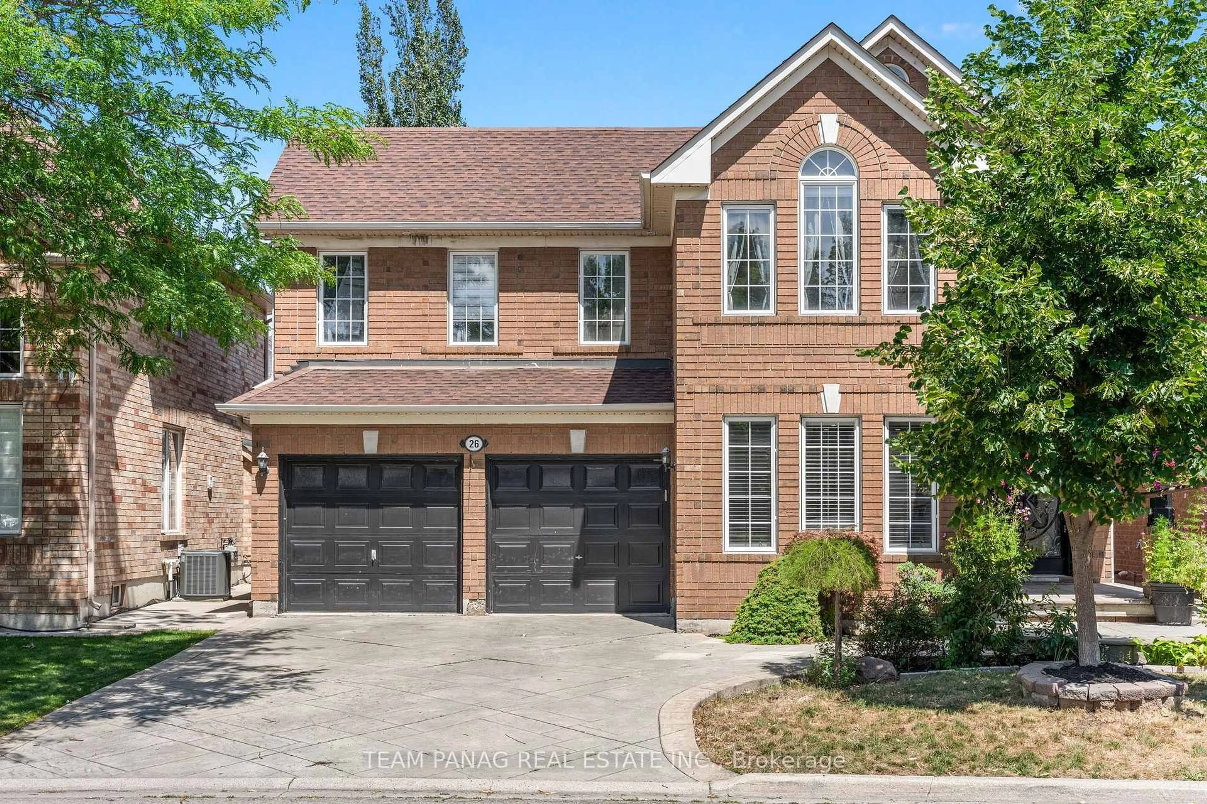 Home with brick exterior material, street for 26 Bowsfield Dr, Brampton Ontario L6P 1A6