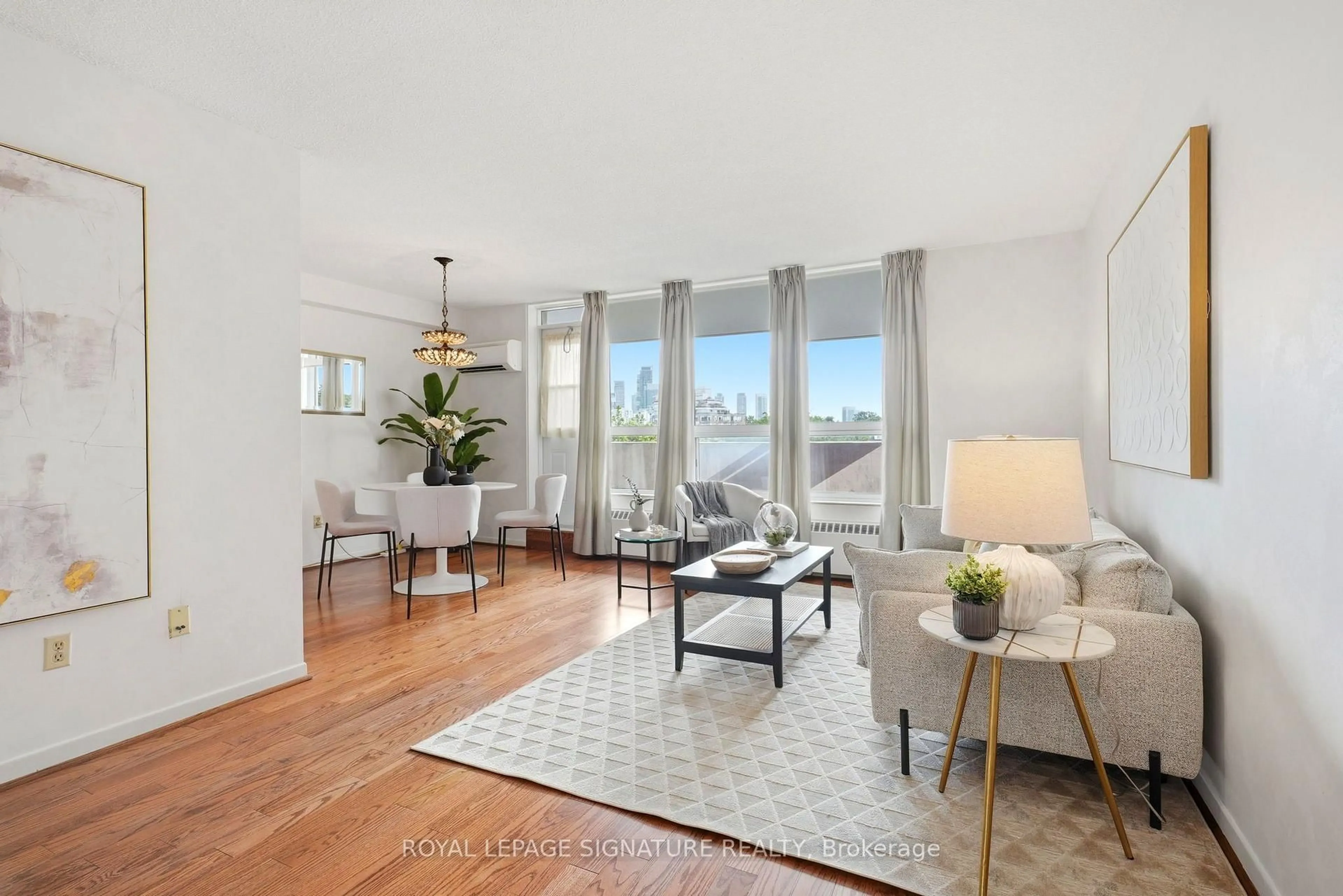 Living room with furniture, unknown for 45 Southport St #502, Toronto Ontario M6S 3N5