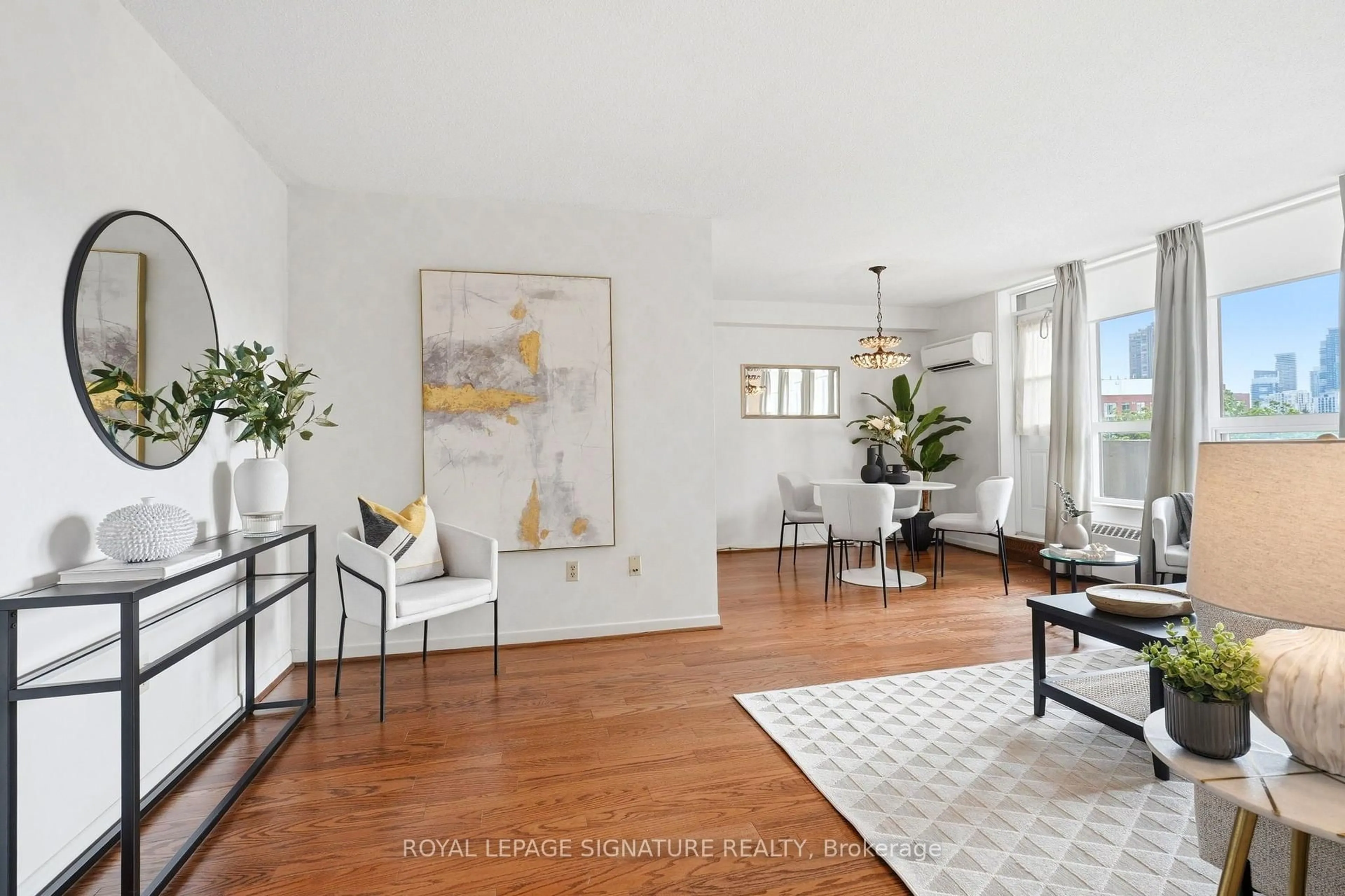Living room with furniture, unknown for 45 Southport St #502, Toronto Ontario M6S 3N5