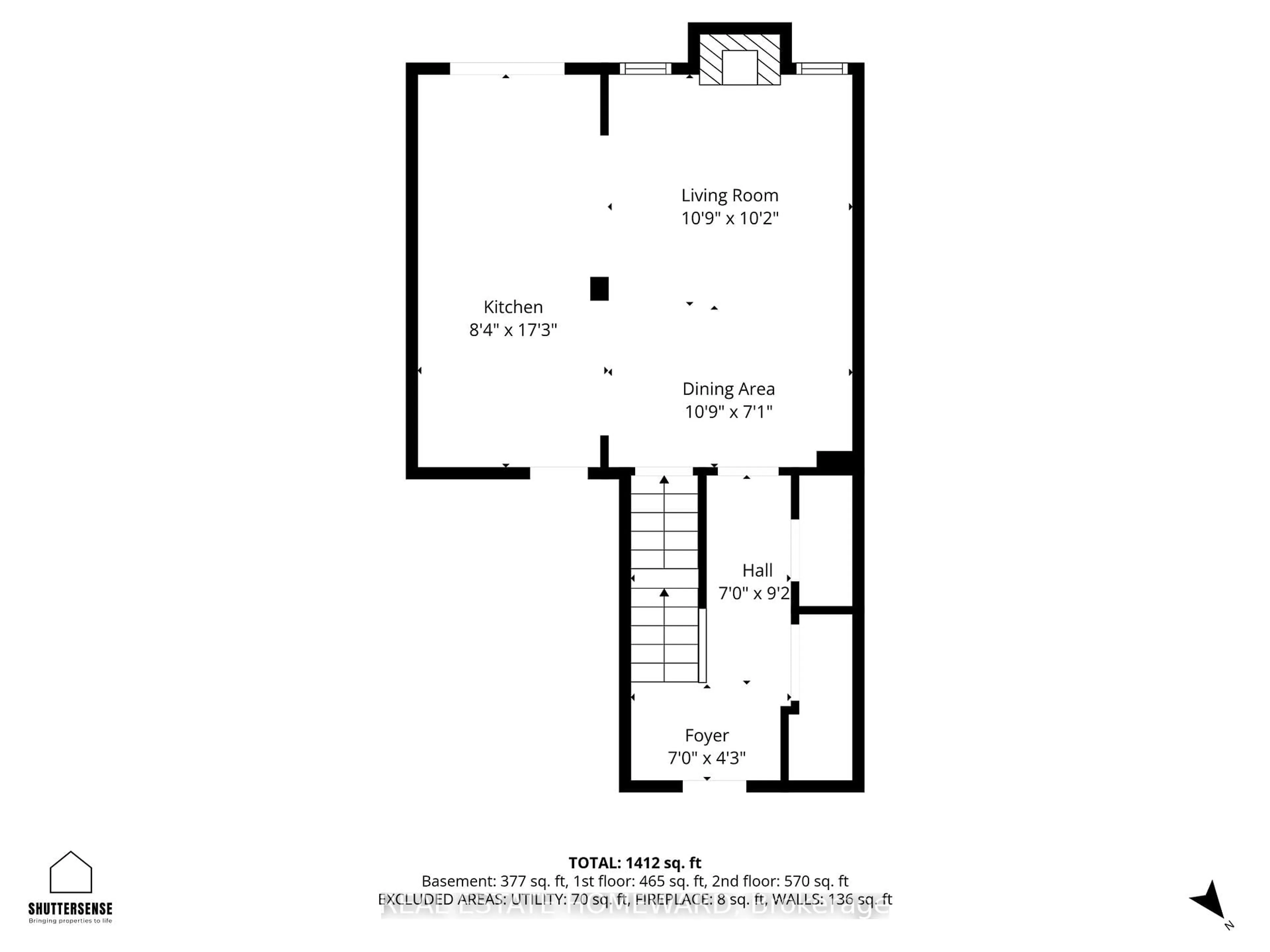 Floor plan for 5942 Delle Donne Dr, Mississauga Ontario L5M 7A2