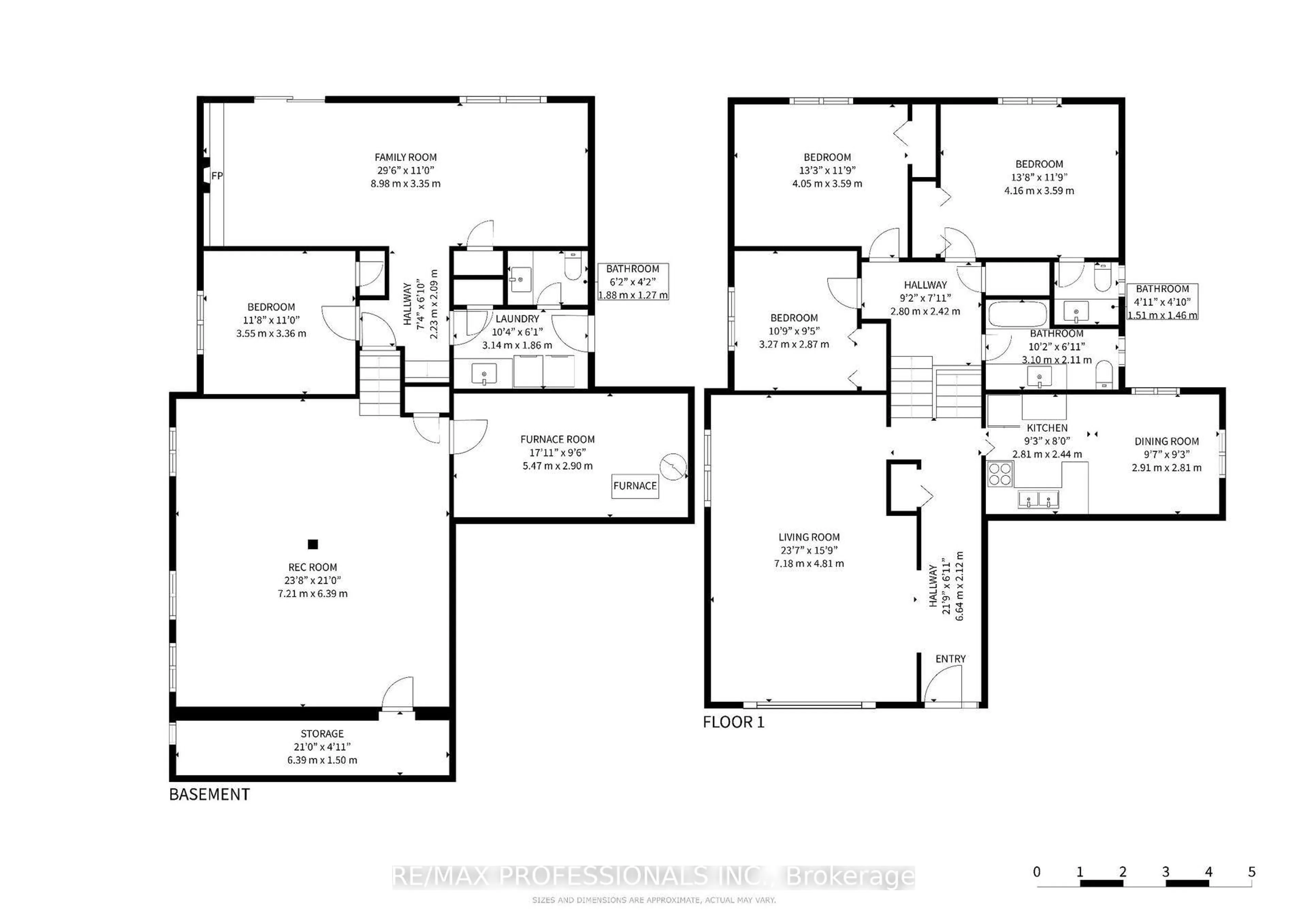 Floor plan for 26 Woodcrest Dr, Toronto Ontario M9A 4J2
