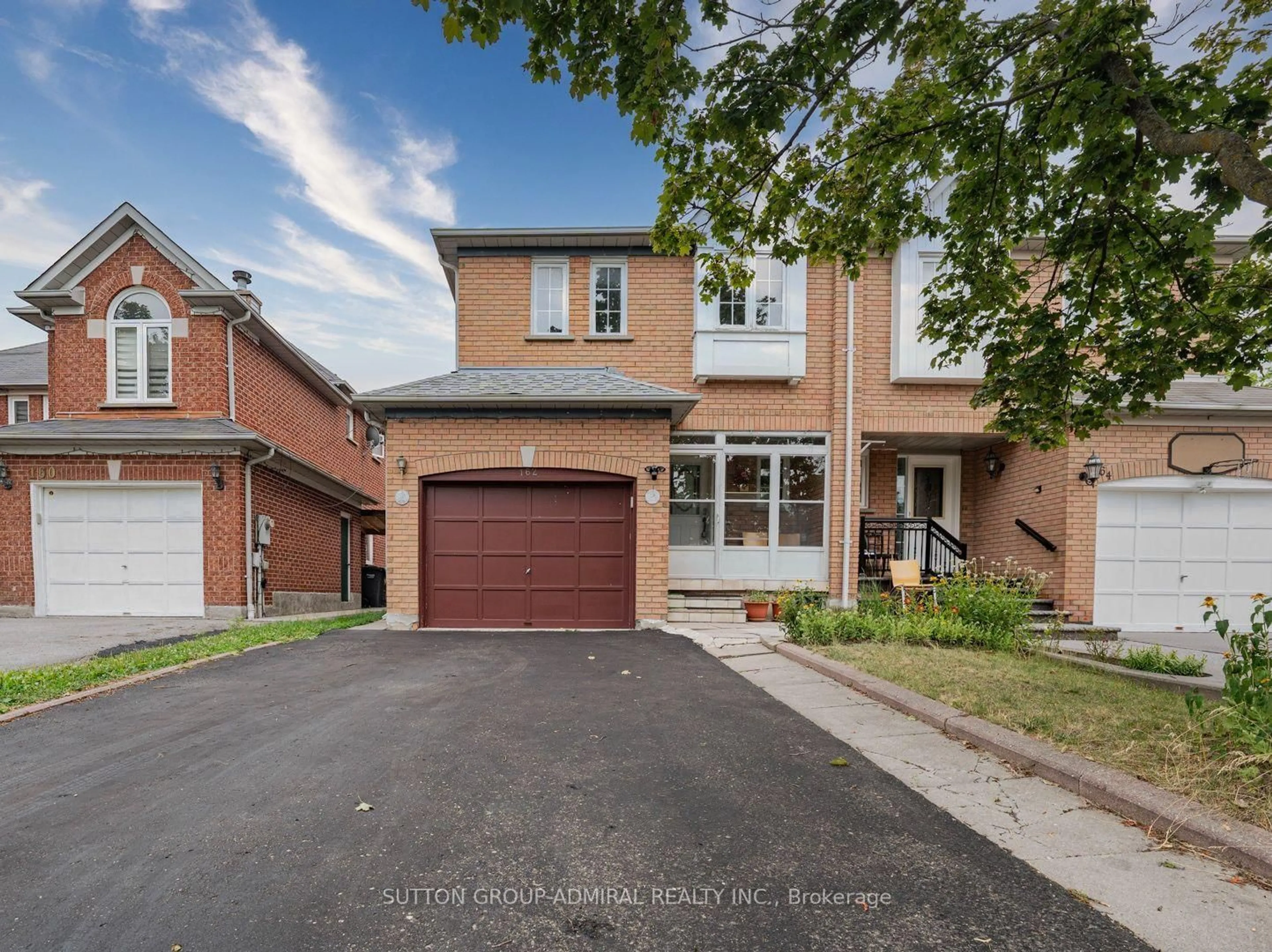 Home with brick exterior material, street for 162 Bighorn Cres, Brampton Ontario L6R 1G1