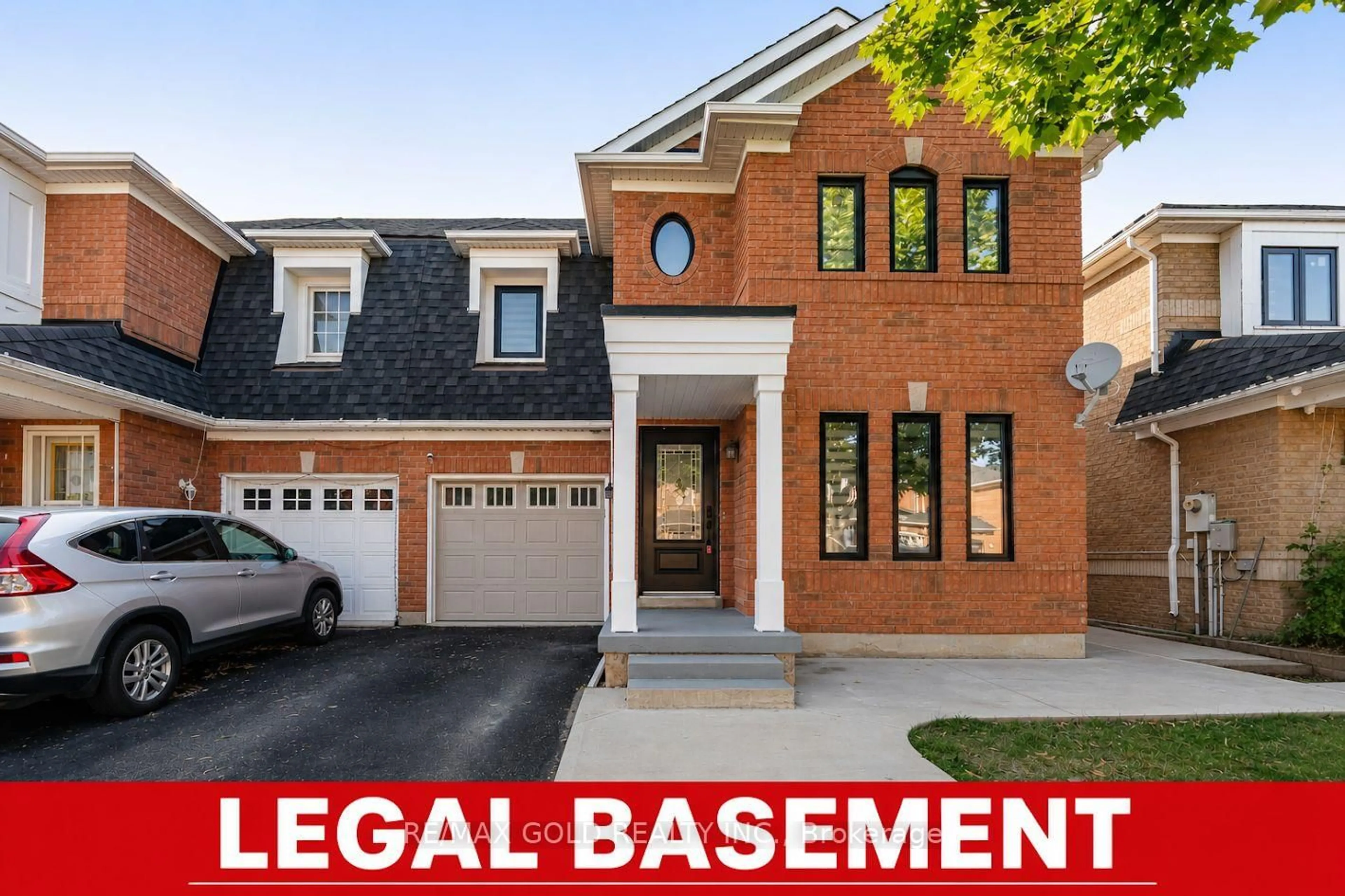 Home with brick exterior material, street for 61 Saintsbury Cres, Brampton Ontario L6R 2V9