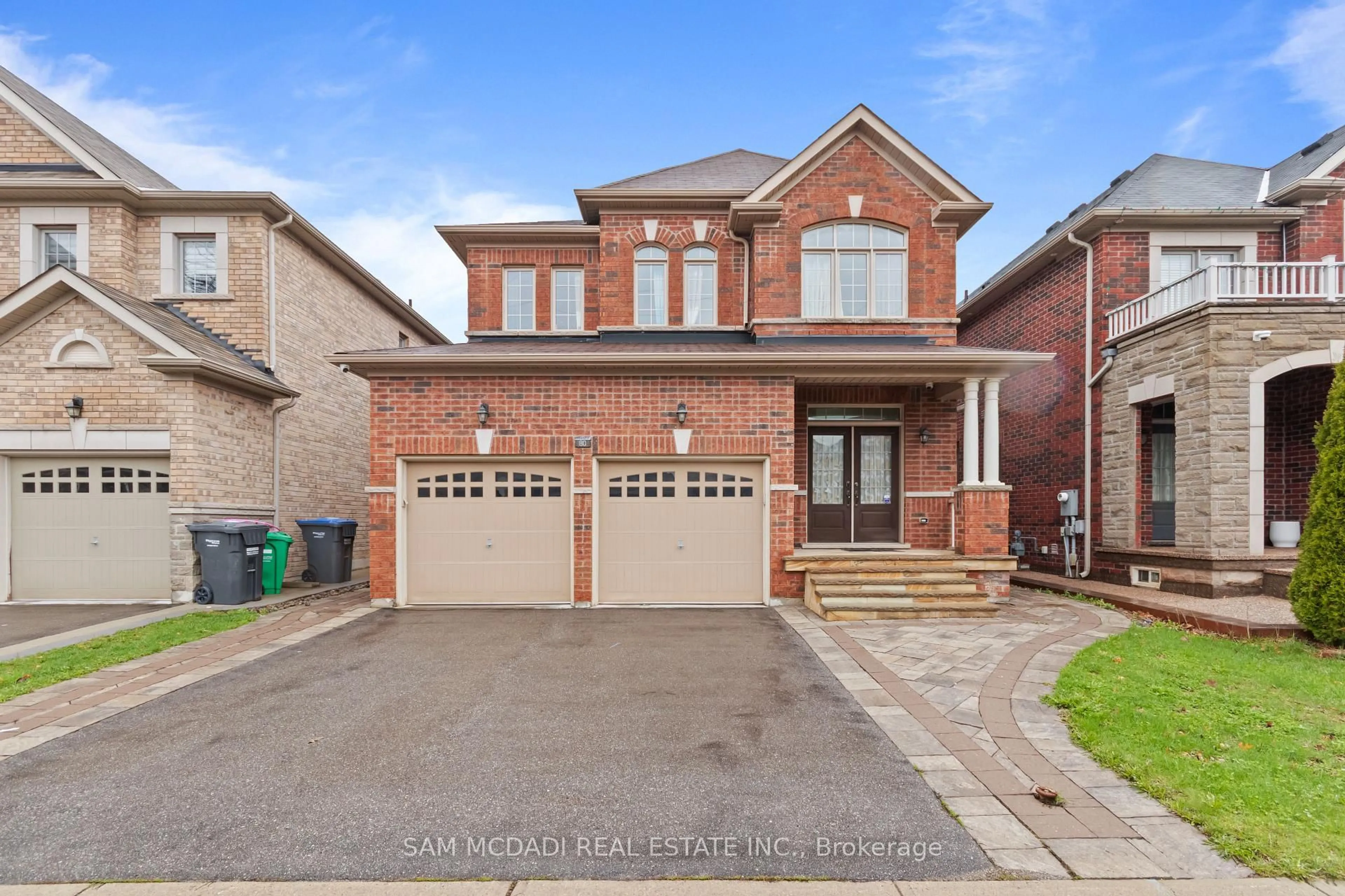 Home with brick exterior material, street for 80 Durango Dr, Brampton Ontario L6X 5G9
